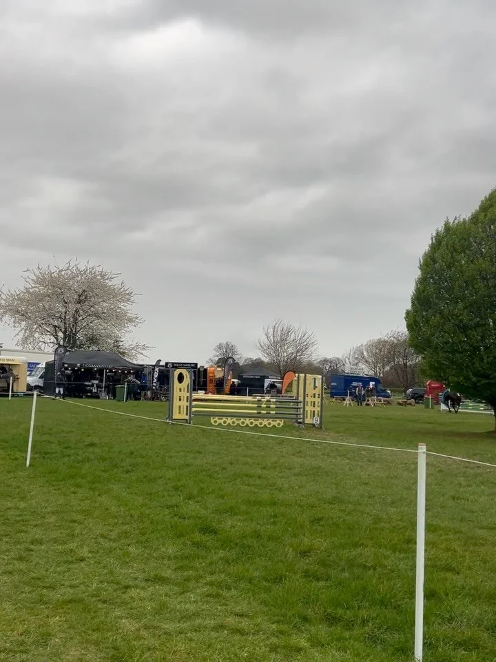 Whistle &amp; Barks is all set and loving the energy here at Tetworth Horse Trials 🐾☀️
The day&rsquo;s events are underway, and we couldn&rsquo;t be more excited! Come and say hello to your go-to dog boutique &mdash; we&rsquo;ve got plenty of tail-w