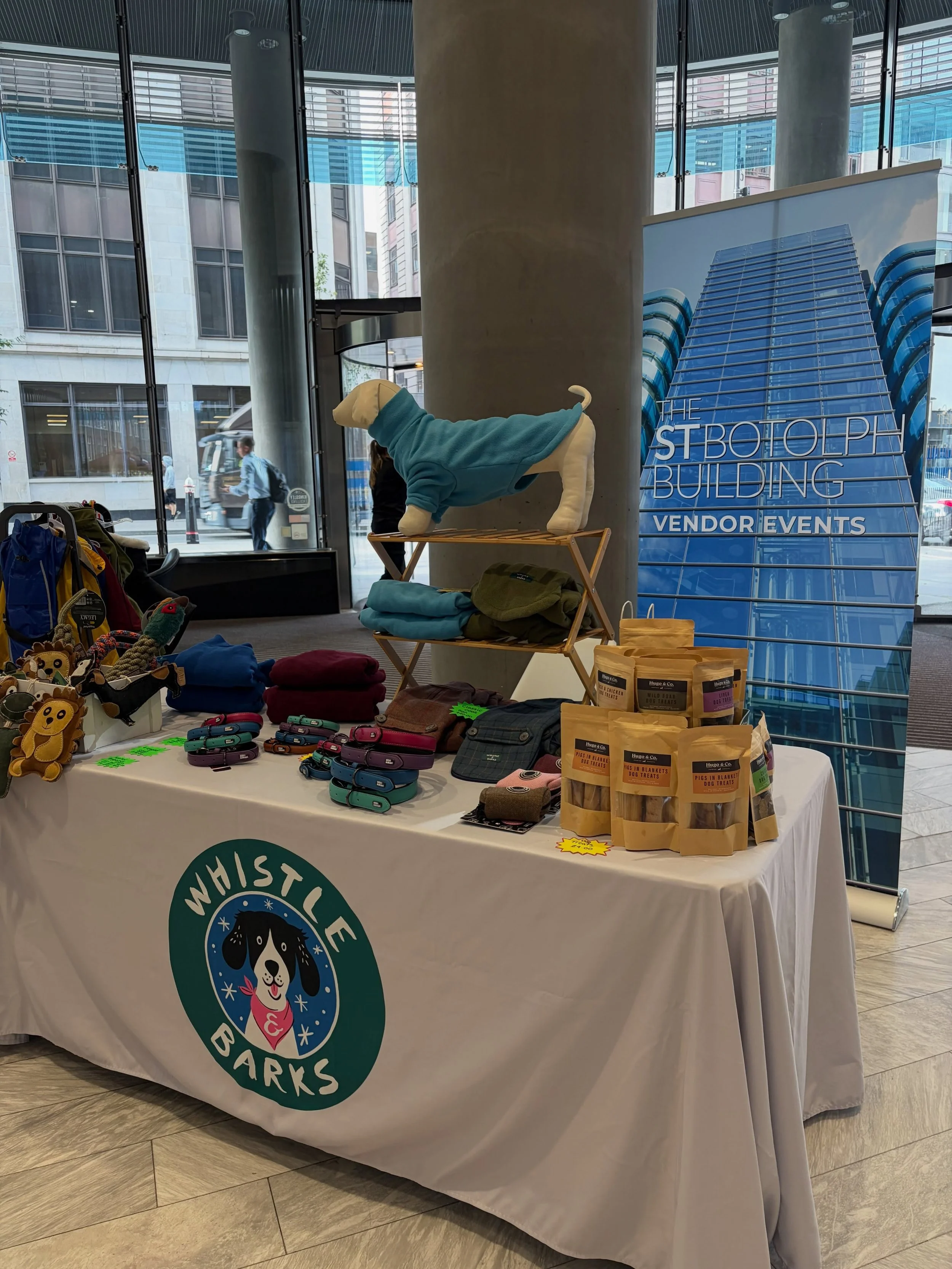 🐾 Whistle &amp; Barks has arrived at St Botolph, London! 🐾

Your go-to UK dog accessory boutique is here, bringing a tail-wagging selection of goodies for your four-legged friends! 🐶✨

From cosy coats for every shape and size, from elegant sightho