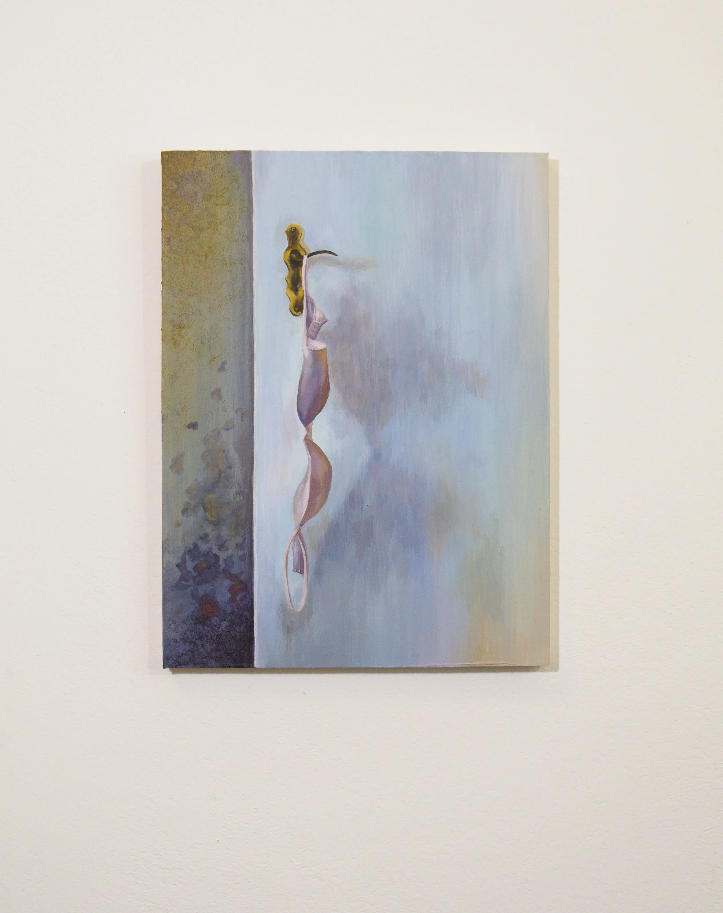 Before Leaving, 2026, acrylic on canvas, 40 x 30 cm