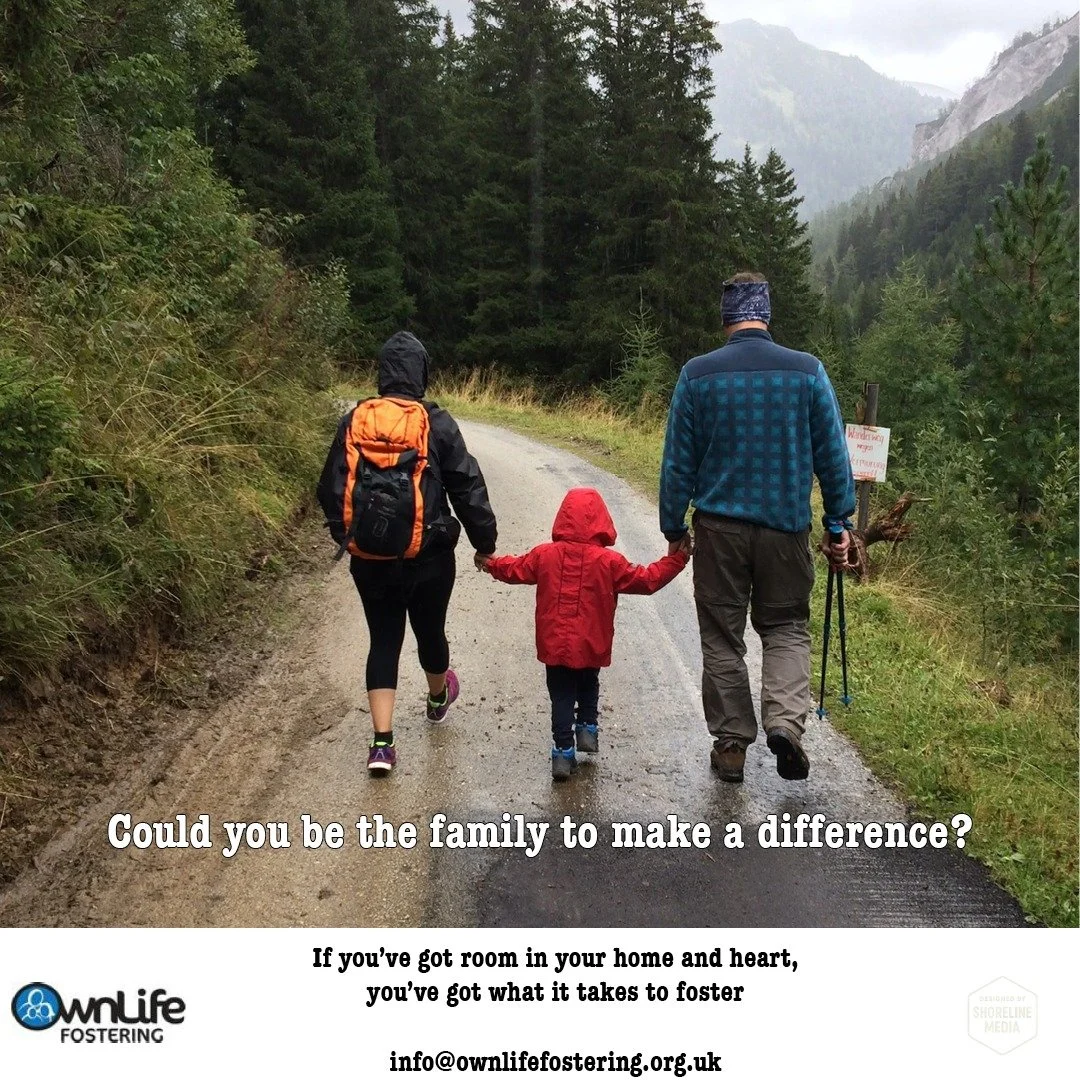 Could you be the family to make a difference?

In Kent &amp; SE London, many children need a caring 
home right now. At OwnLife Fostering, we&rsquo;re a small, family-run agency where you&rsquo;ll be known and 
supported.

Visit ownlifefostering.co.u