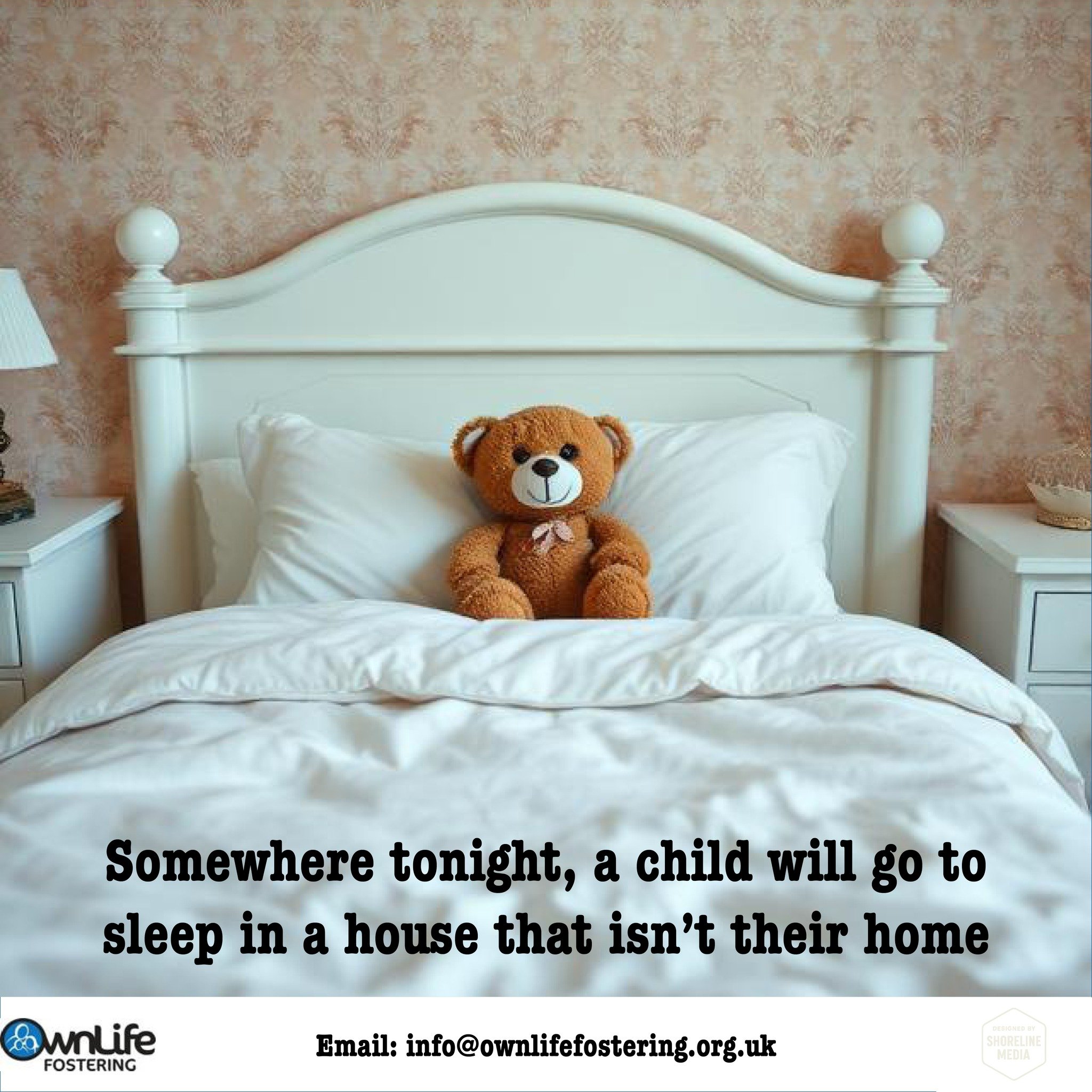 Foster carers turn houses into homes when children need them most. 

Could you help a child feel safe?

Go to https://www.ownlifefostering.co.uk/ for more information or get in touch by Emailing info@ownlifefostering.org.uk