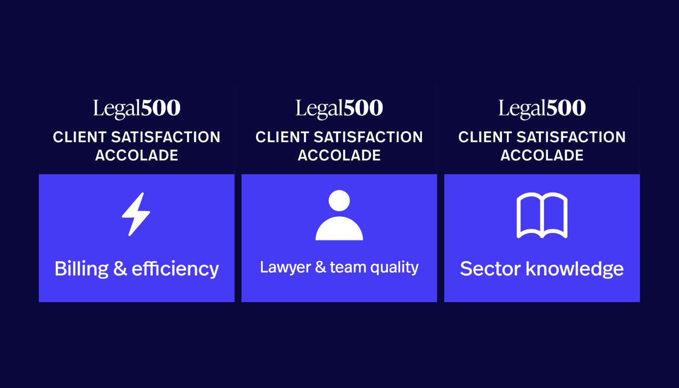 Howard &amp; Byrne Awarded Three Legal 500 Client Satisfaction Accolades