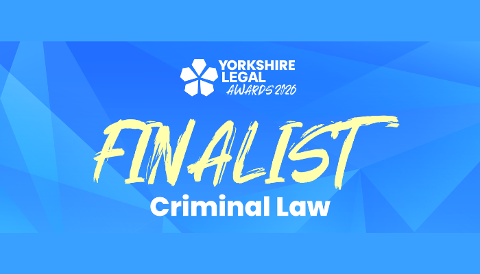 Howard &amp; Byrne Shortlisted for Criminal Law Award at the Yorkshire Legal Awards 2026