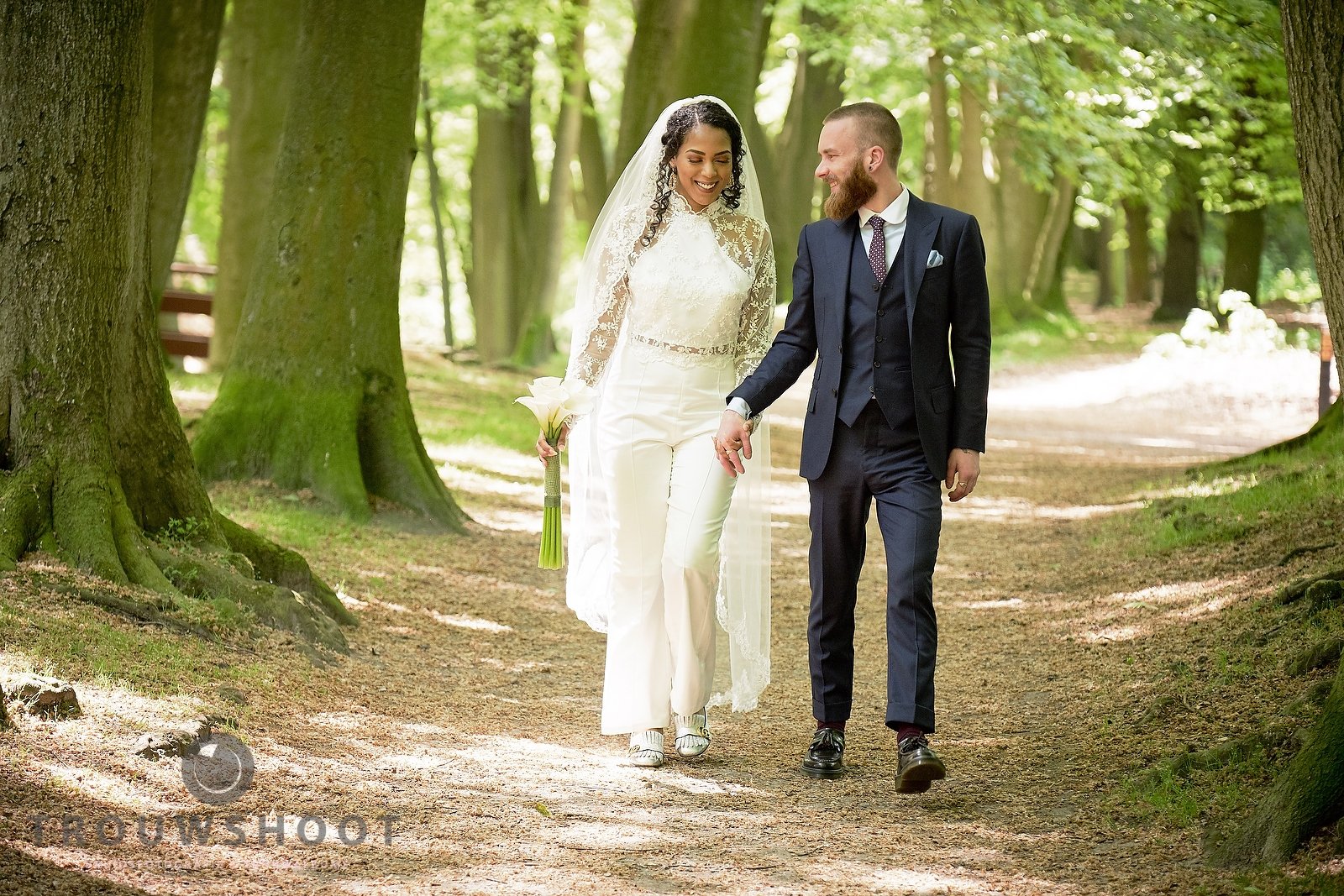  de bruilfot van Frank en Jennifer in Den Haag 