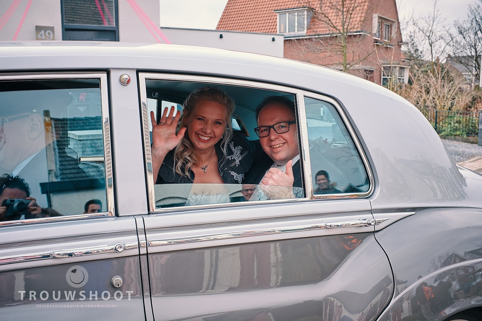 de trouwreportage van Sander en Maud