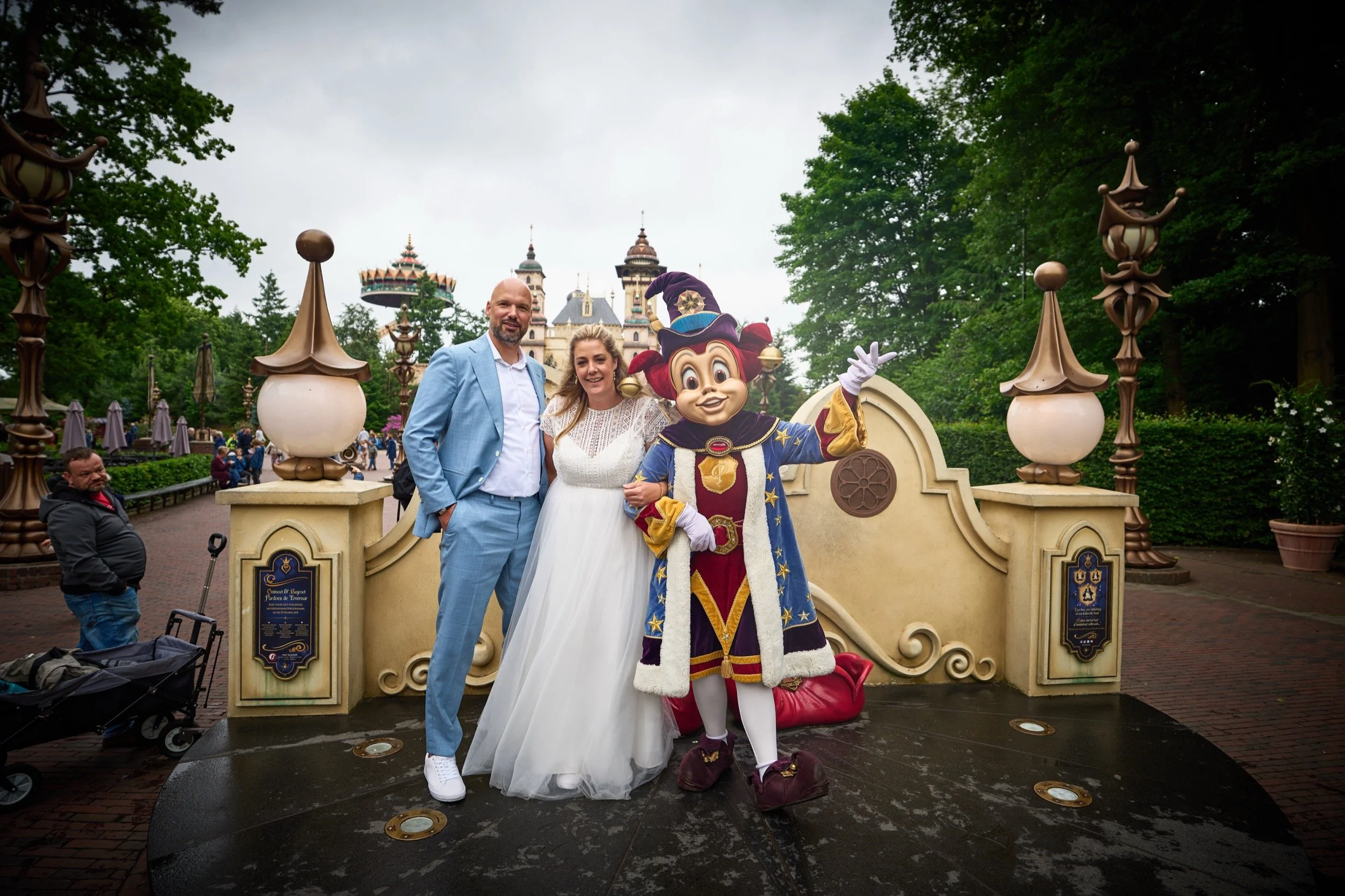 Efteling bruidsfotografie bijzondere locatie
