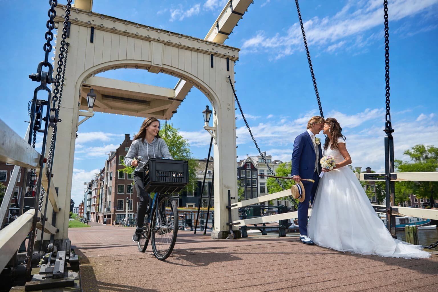 Magere Brug Amsterdam trouwfoto