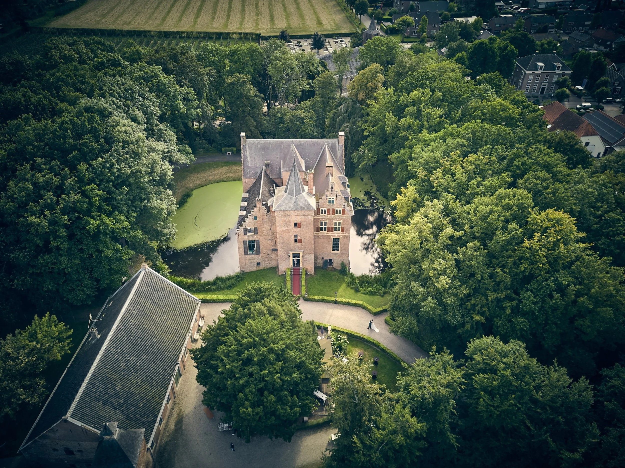 Kasteel Wijenburg bruidsfotografie