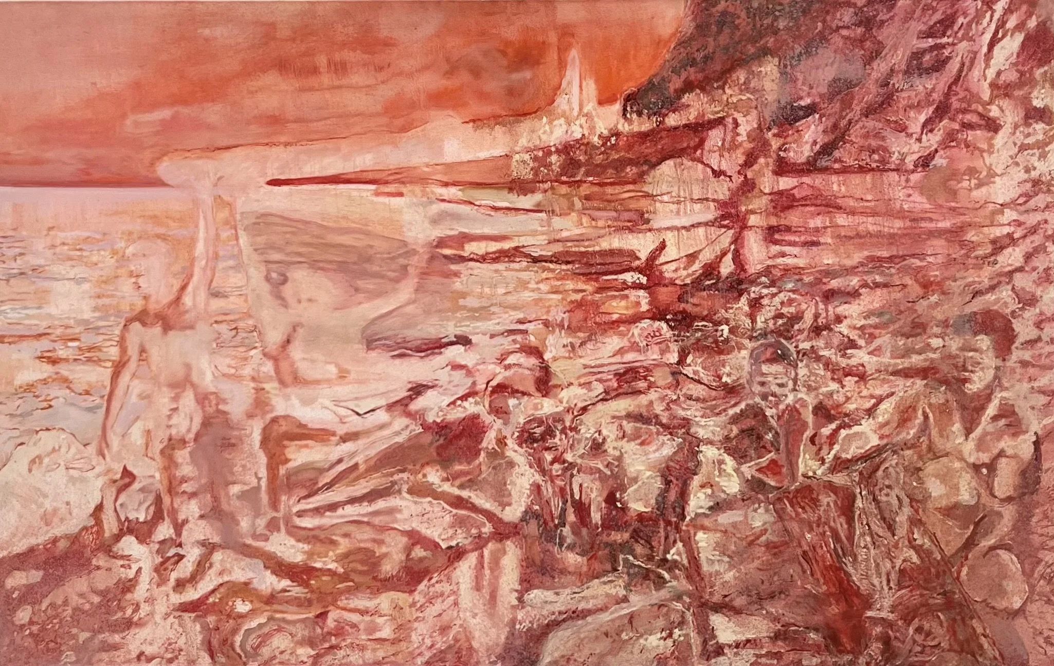 Reality Cast Adrift, 2026, Oil on Canvas, 120 x 180 cm