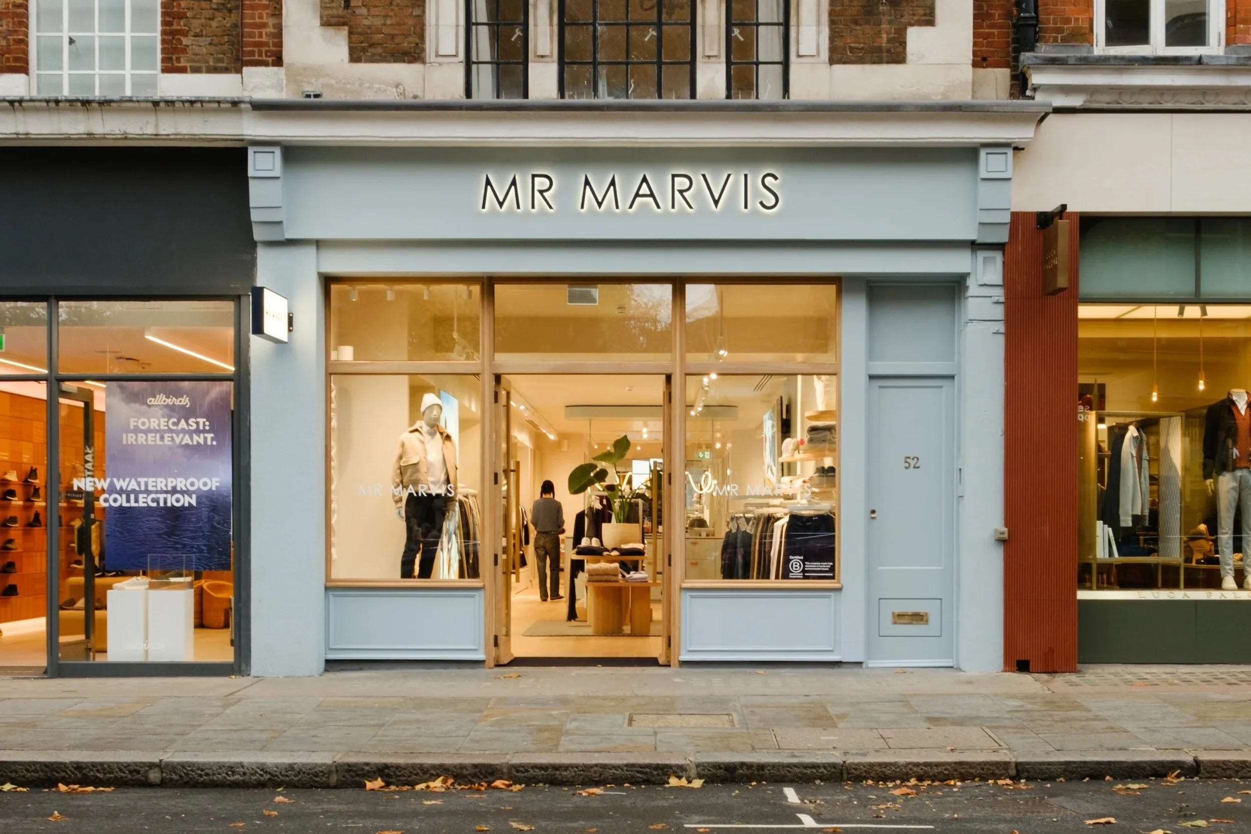 Mr. Marvis, London