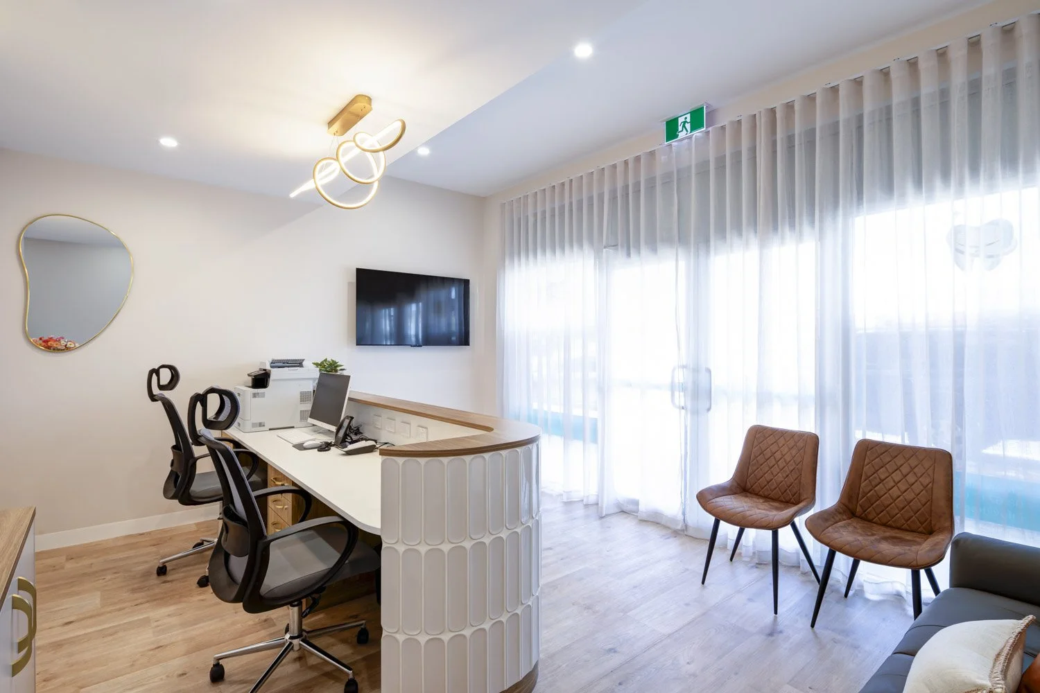 Dental practice interiors photography Perth