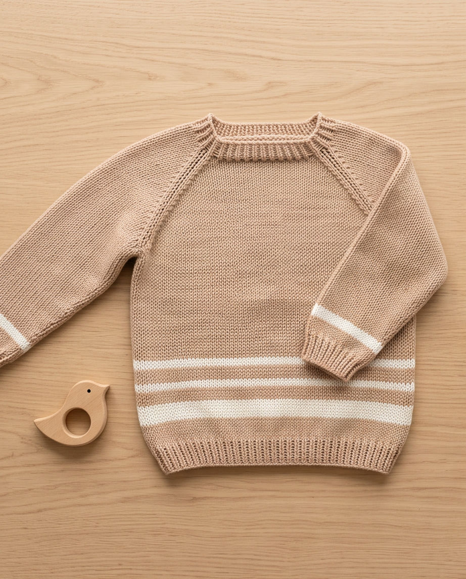 Beige neule 104cm