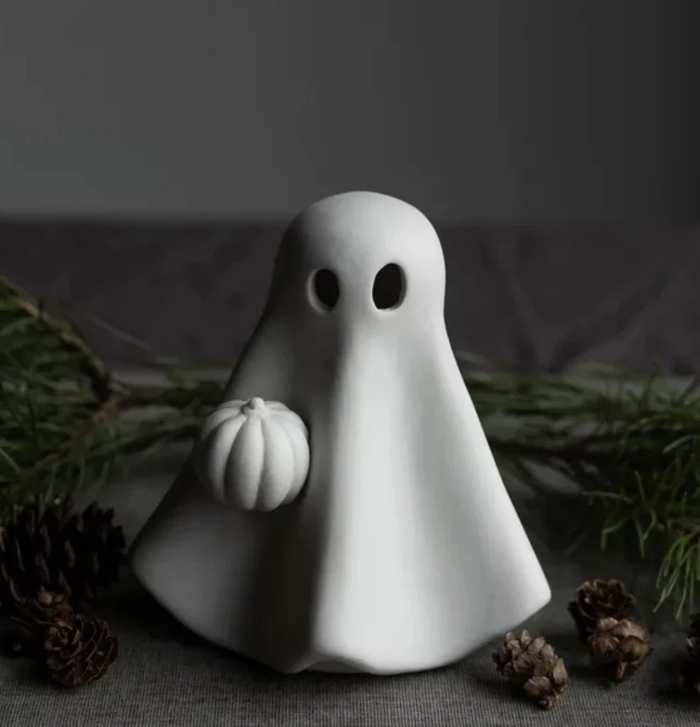 Kummitus kurpitsalla - koriste