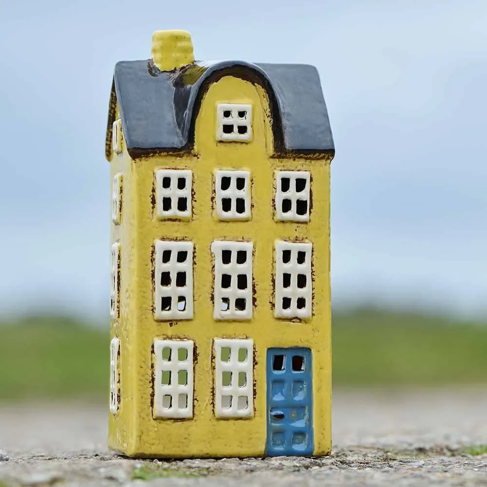 Talolyhty "Nyhavn" keltainen