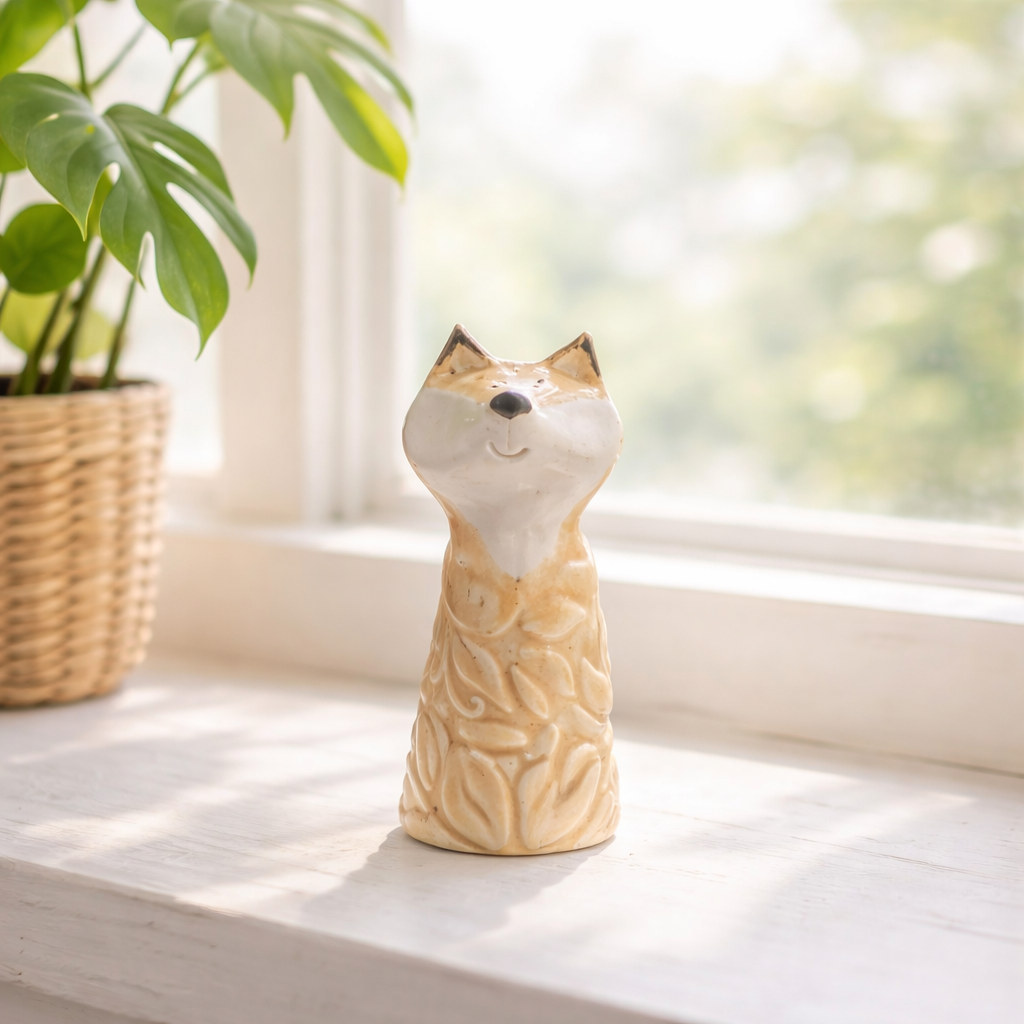 Käsintehty pienoispatsas - 'pikkurumilus'