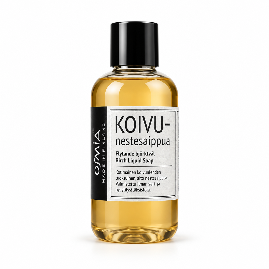 Nestesaippua 100ml tai 500ml