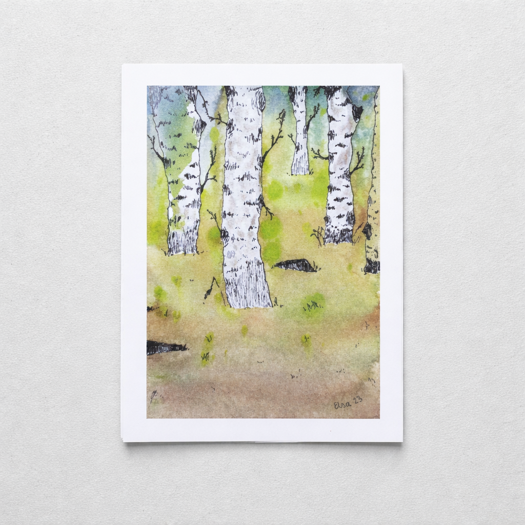 Luontoaiheiset kortit