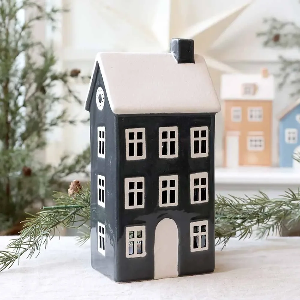 Talolyhty "Chamonix" tummanharmaa