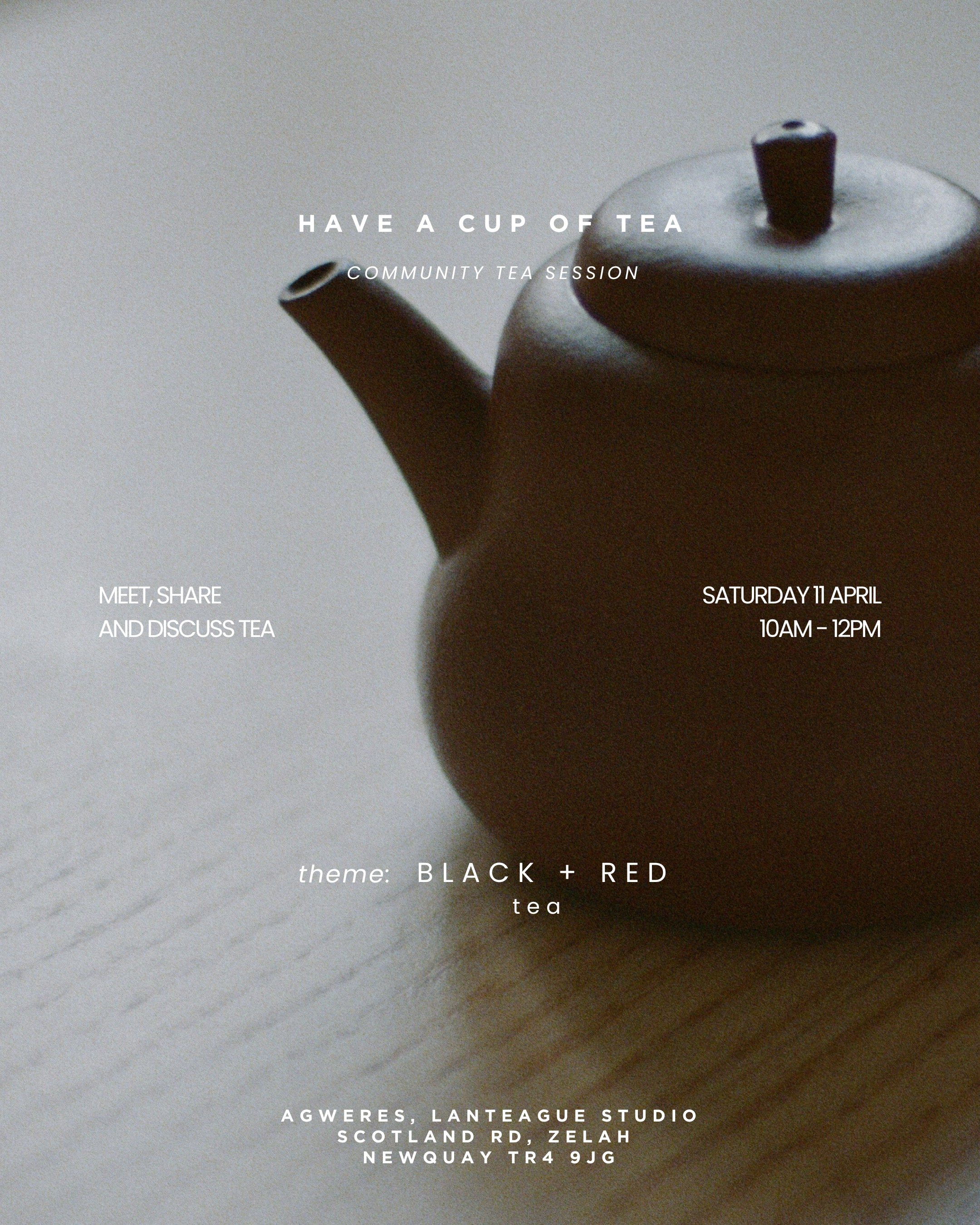 Community Tea Session