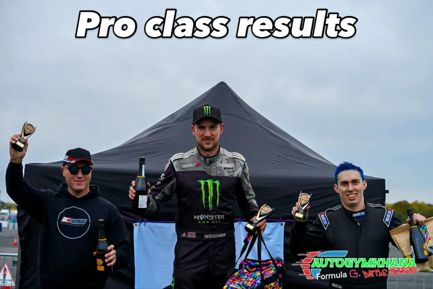 And the pro class results are in! There was drama, excitement, v8s, turbos, and superchargers involved!  1st place Luke Woodham @lukewoodham1  2nd place Dmitrij Sribnyj @dmitrijsribnyj  3rd place Matt Holder @official_drift_smurf  Yes you read that r