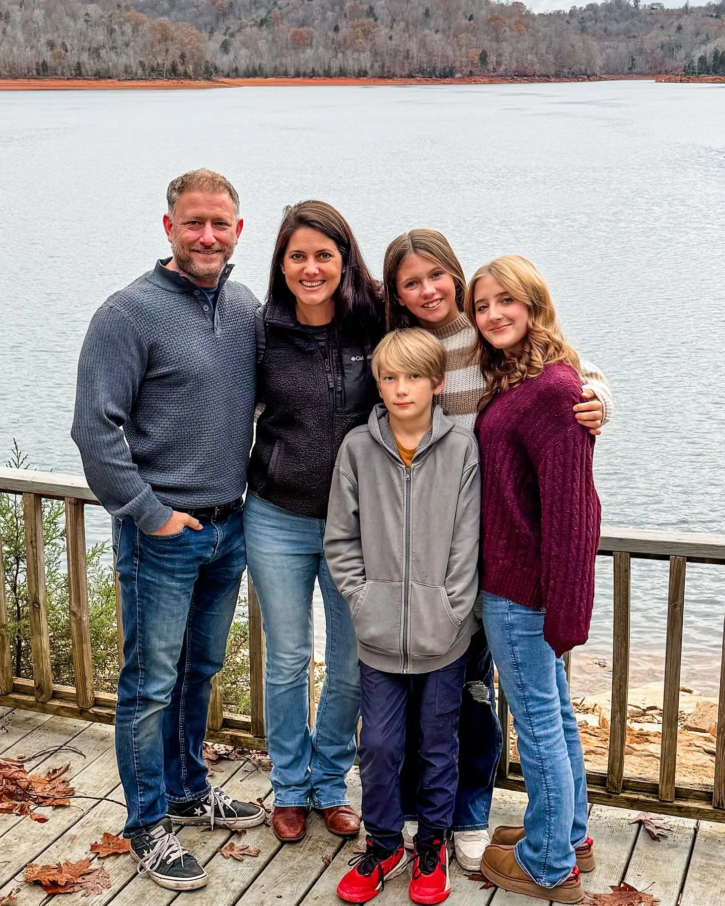 Happy Thanksgiving from our family of five!! At dinner mom said &ldquo;let&rsquo;s pray and then share what we&rsquo;re thankful for&rdquo; &mdash; at which point Eleanor immediate yelled &ldquo;my Mom!!&rdquo; I&rsquo;m pretty sure my heart has neve