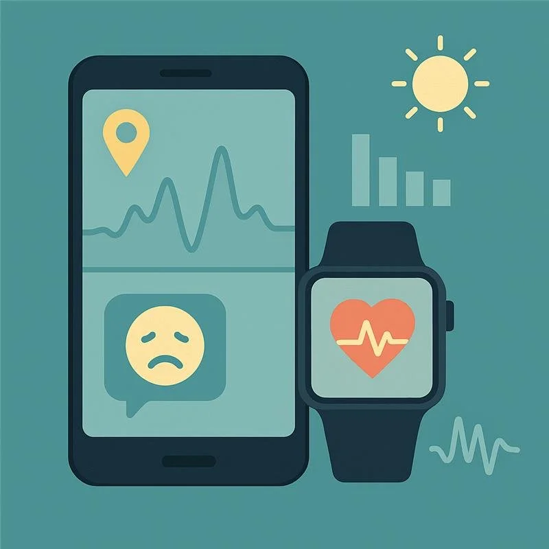 What Can Mobile Devices Tell Us About How We Feel?
