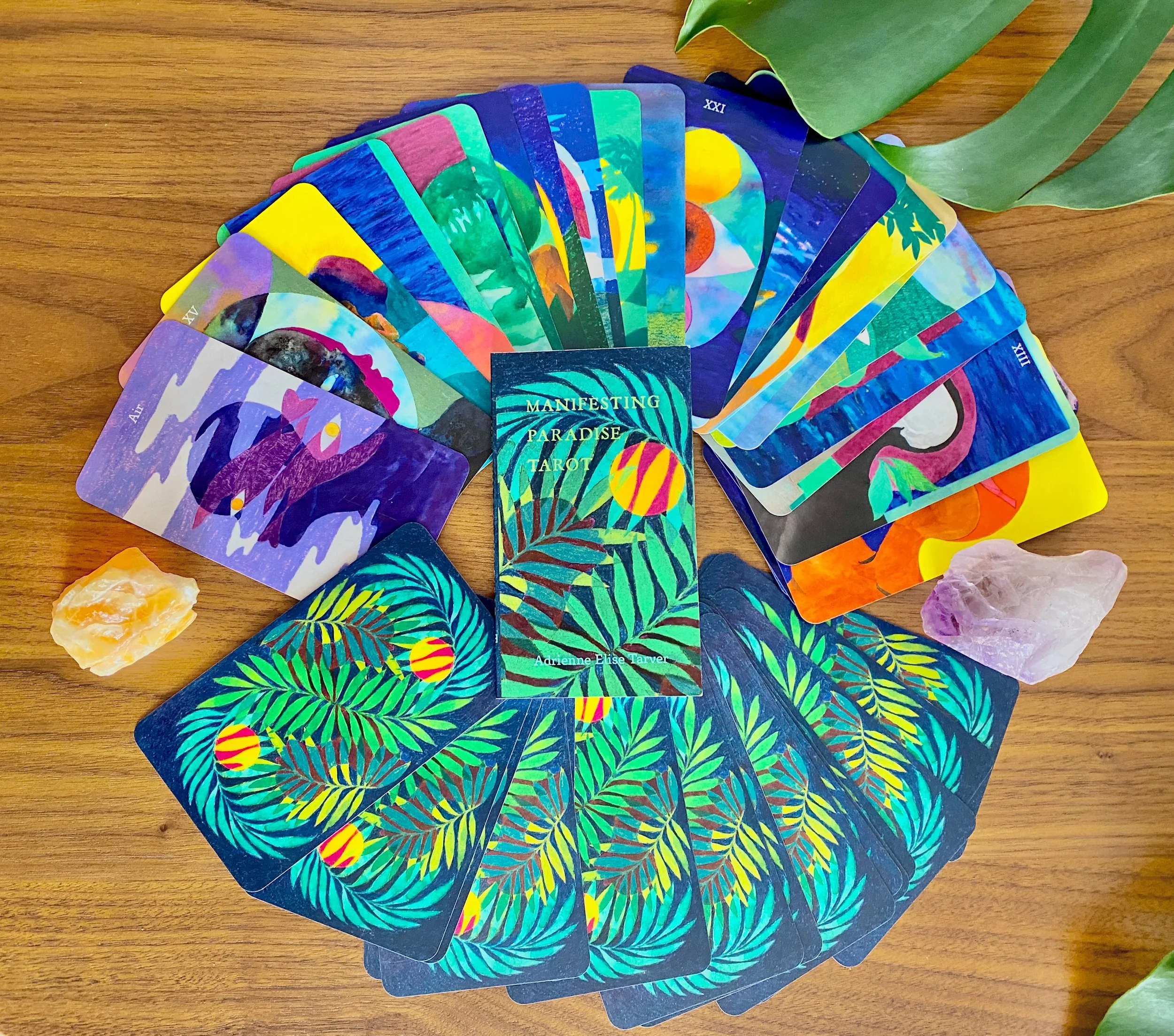 MP Tarot Deck - circle with crystals.jpg