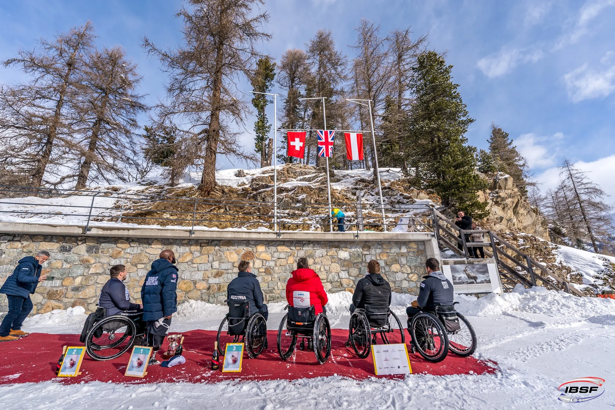 St Moritz World Champs Para Bobsleigh