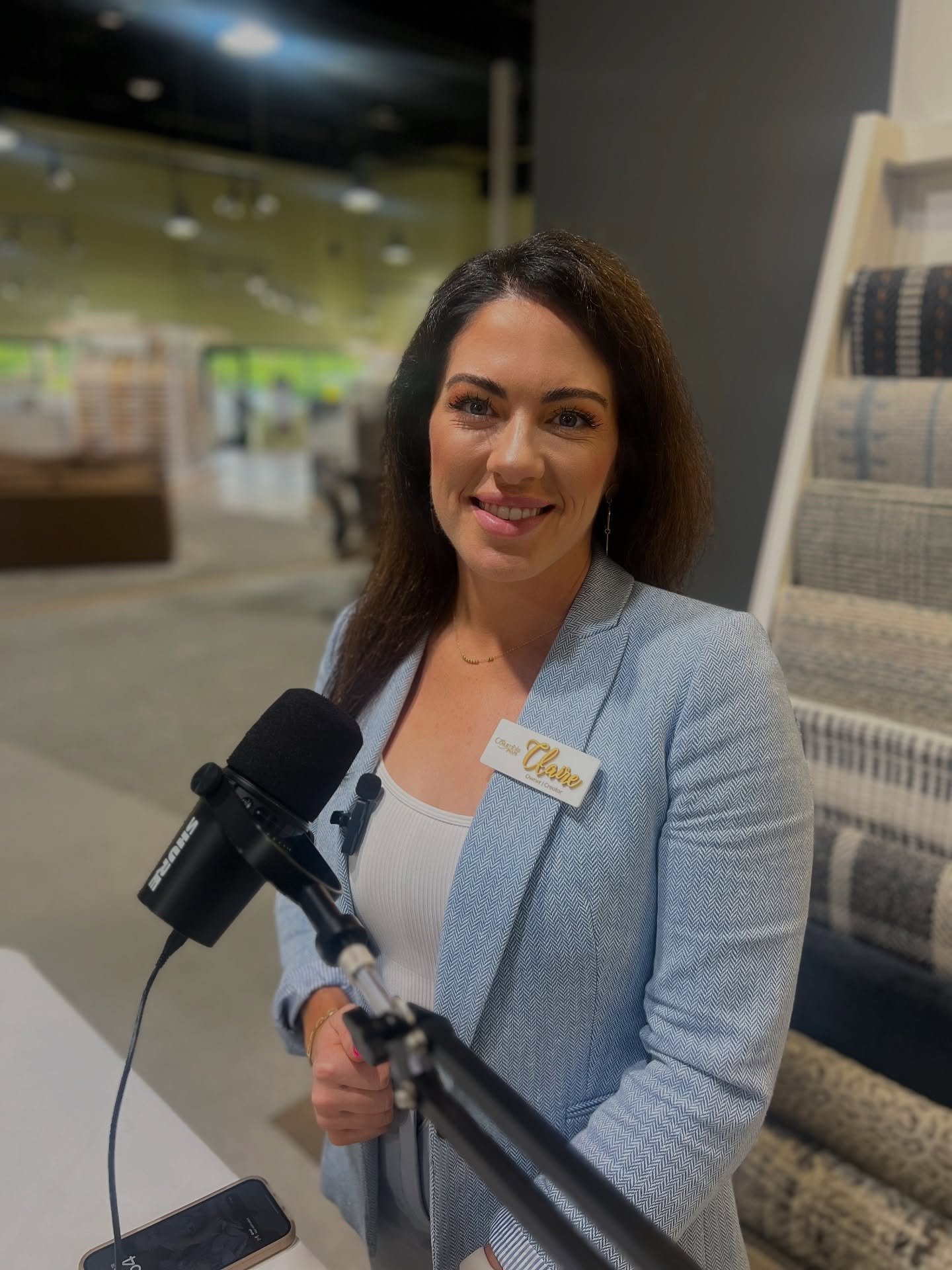 About last night 🎙️

Held my very own, and very first workshop!

Thanks to our amazing partner, @verticalconnectioncarpetone ! 

Quick origin story - I met Adam Joss about 3 years ago, right when my business first started. And VC became one of my fi