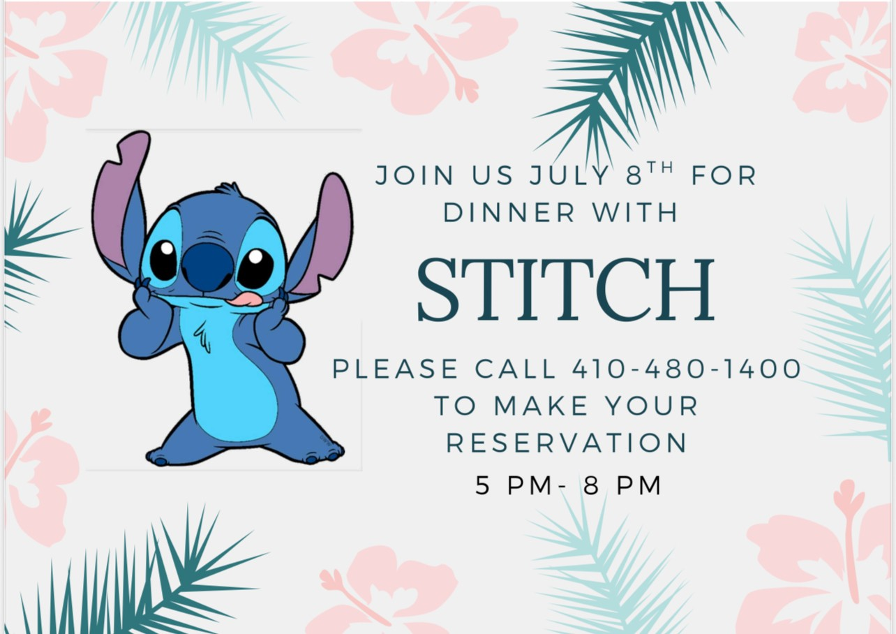 Family-Friendly Dinner with Stitch at UNO Pizzeria in Howard County, MD