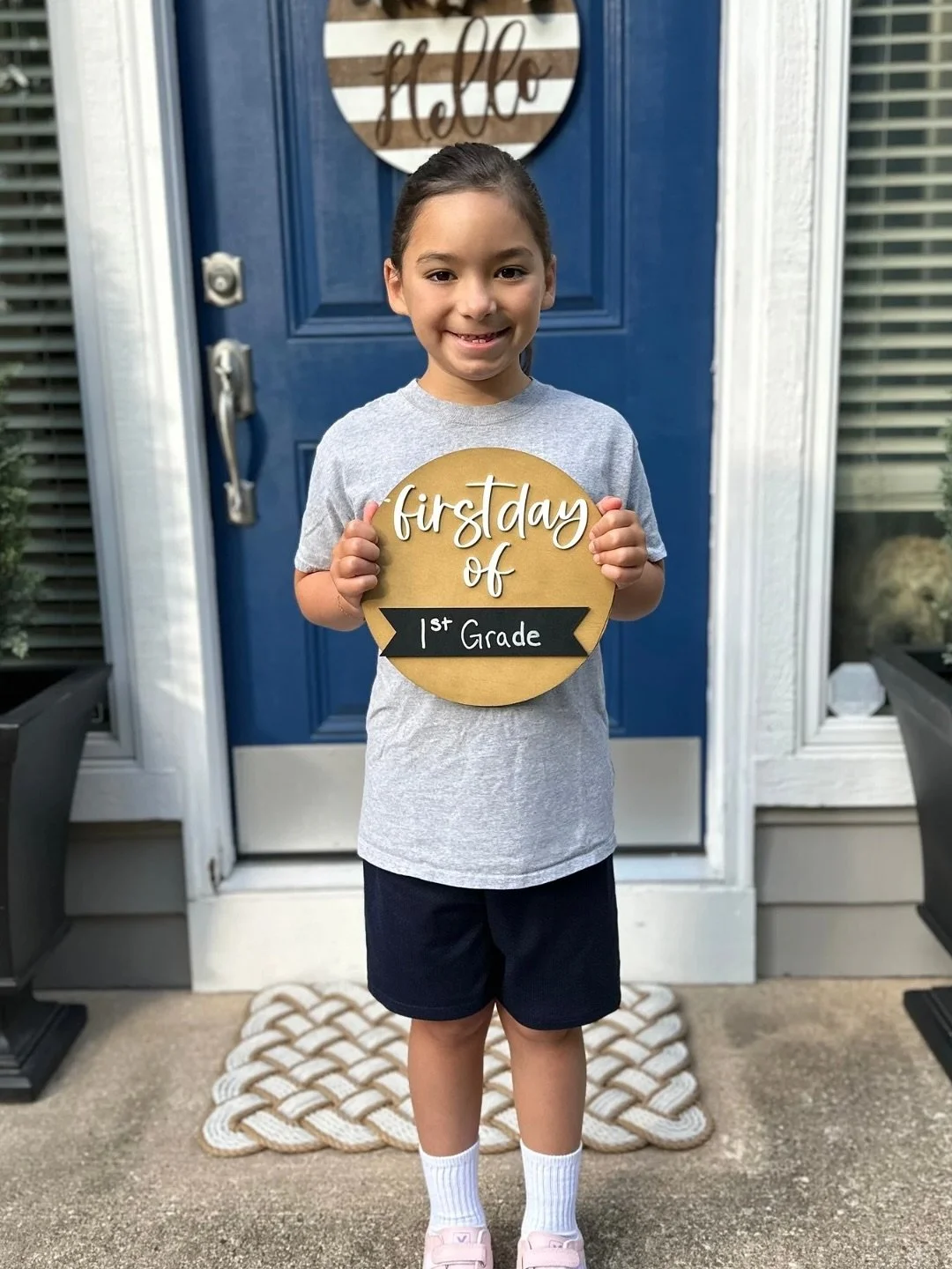 Swipe to see Grant&rsquo;s BIGGEST cheese 🥹🥹🥹😭🩵🙏🏻

I&rsquo;m going in and out of waves of being &ldquo;okay&rdquo; &mdash; but seeing his smile &amp; readiness was all the mom comfort I needed today 🙏🏻

How are you doing ??

Teary, or READY 