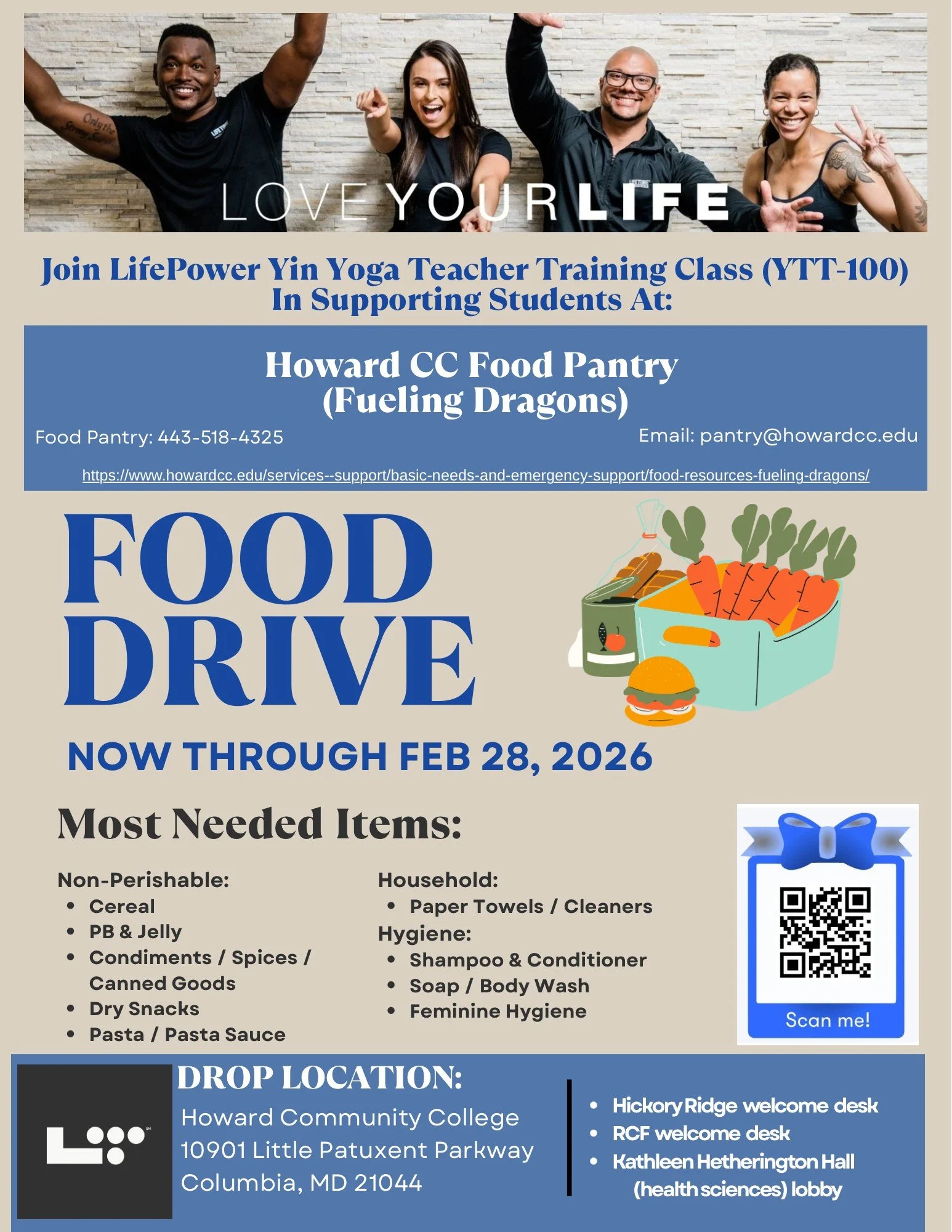 HCC Food Drive