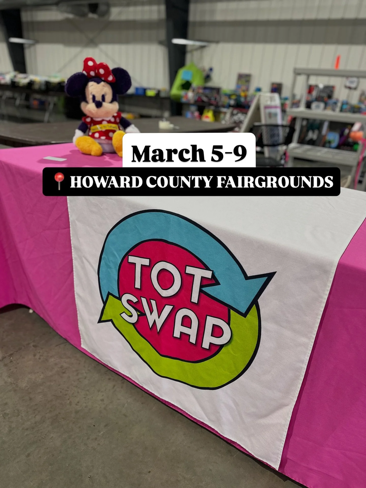 It&rsquo;s MY FAVE SALE time of year ! 

Get ready for @totswapsale at Howard county Fairgrounds this weekend! 🩷💚💙

This is where I stock up on:
🩵 kids shoes
🩵 spring &amp; summer clothes 
🩵 toys &amp; bday gifts
🩵 books &amp; puzzles 
🩵 seas