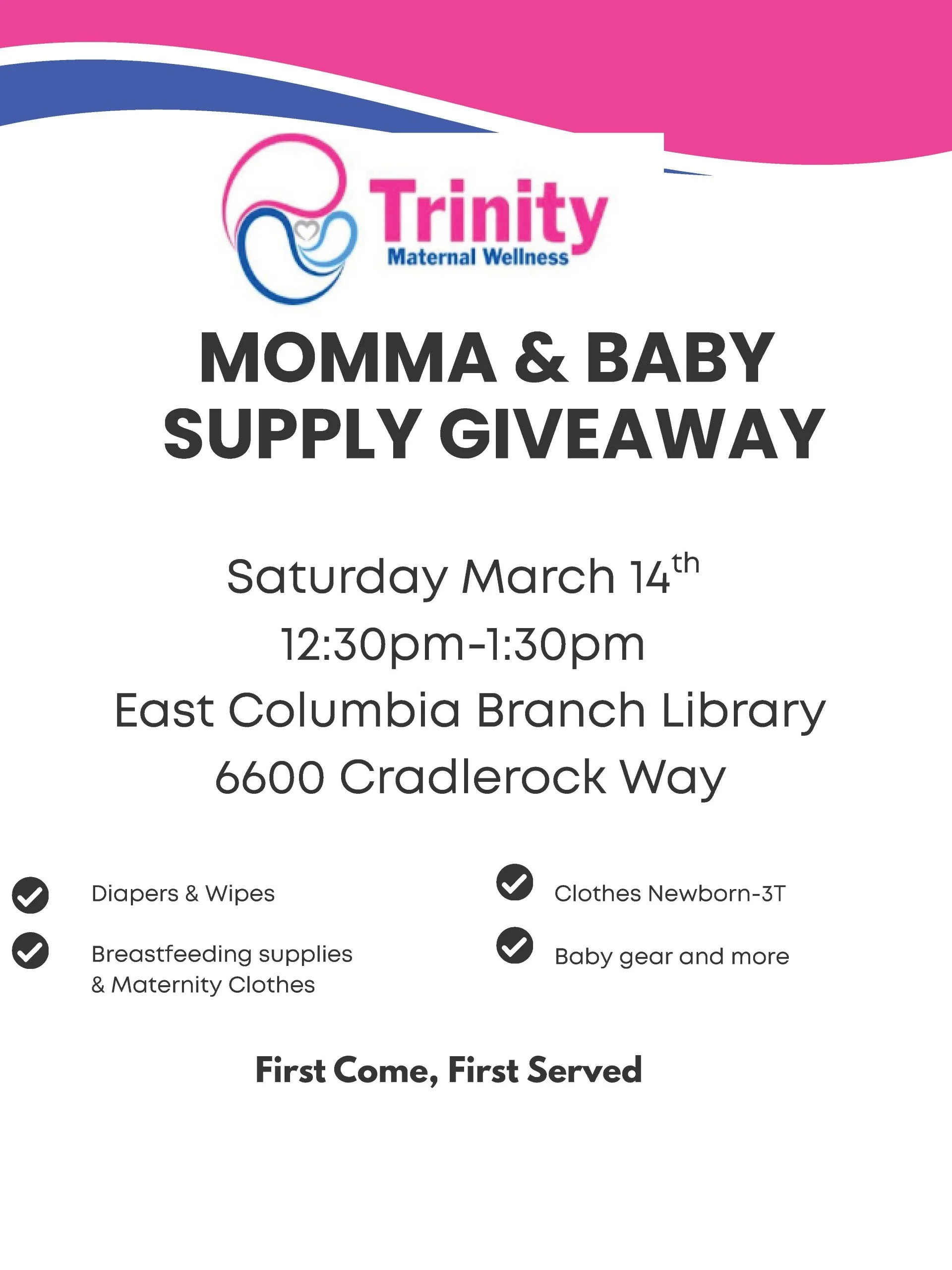MOMMA & BABY SUPPLY GIVEAWAY