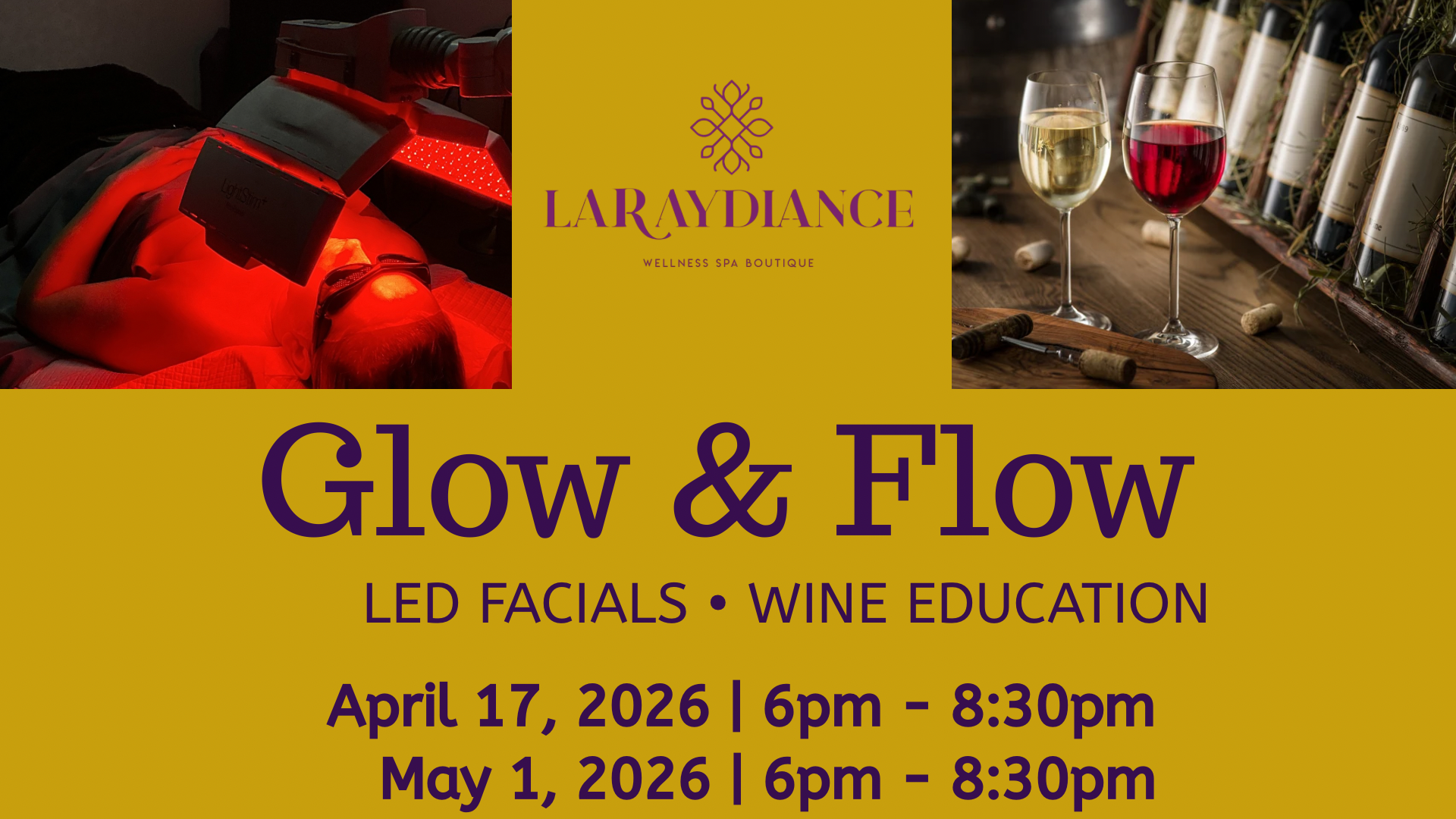 Glow and Flow: Pre Mother’s Day Celebration