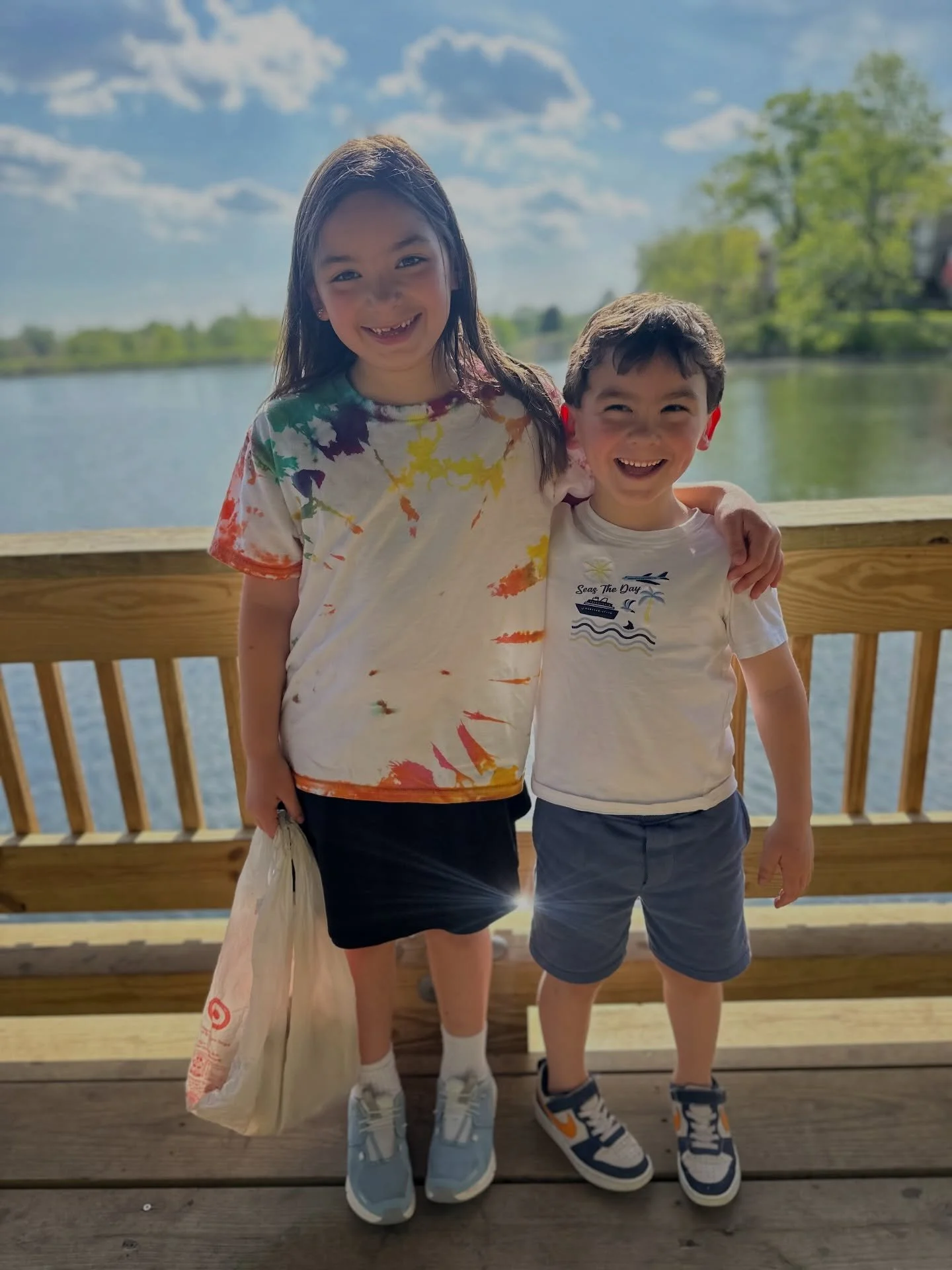 My god I love living here.

Nature walks + picking up trash + earth day vibes 

Love these babies of mine 🥰🩵🥰🩵

and loving hoco something special today too ✌🏻