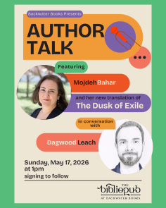 Author Talk: Mojdeh Bahar