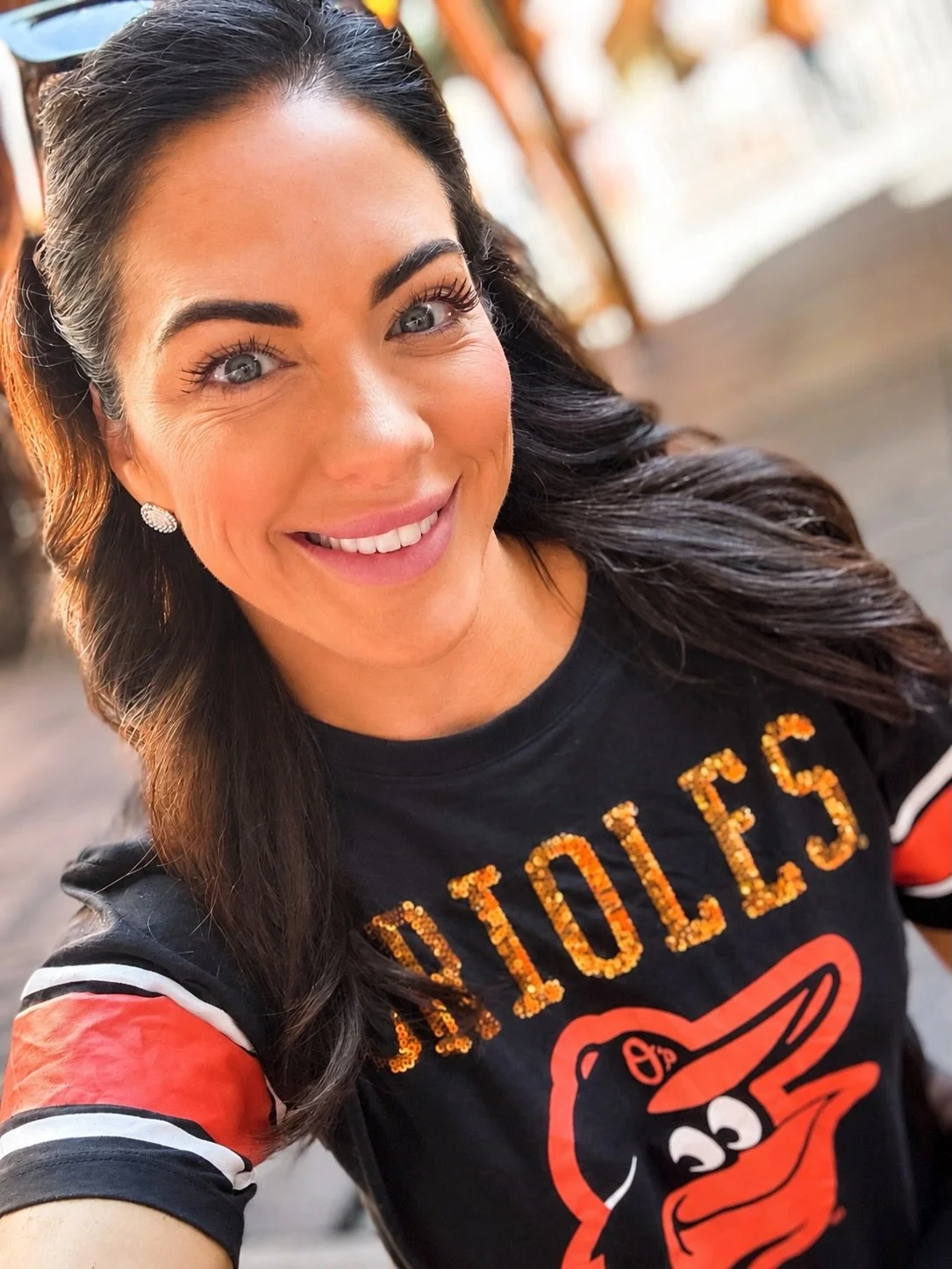 Beautiful weekend for B⚾️SEBALL! 🧡🖤

We havent been to a game in two years, and honestly had the most perfect weather! 

Also - seats behind 1st base = easiest access to the stadium playground 😍😍😍

Not to mention it&rsquo;s also right by allllll