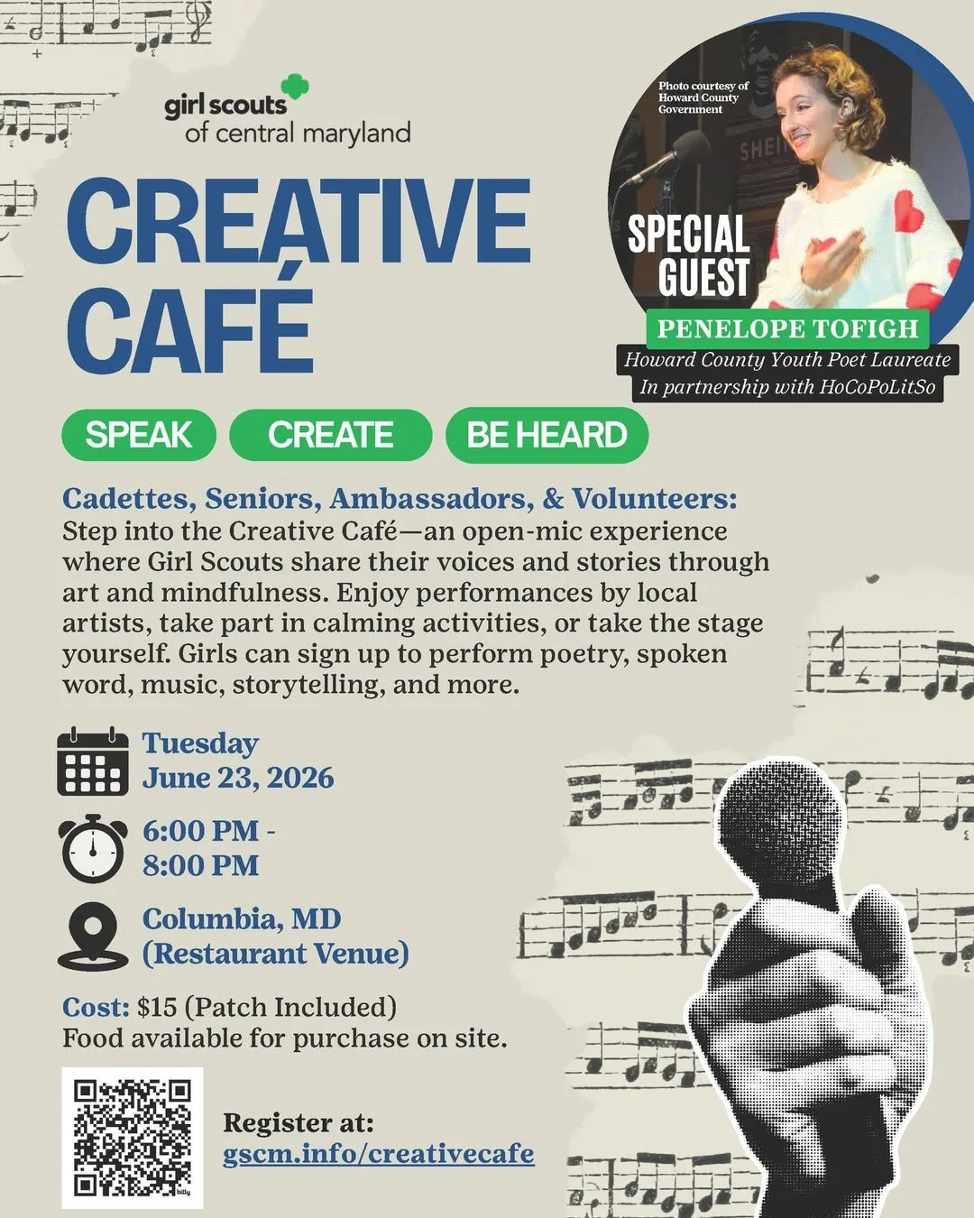 Creative Café: Share Your Voice