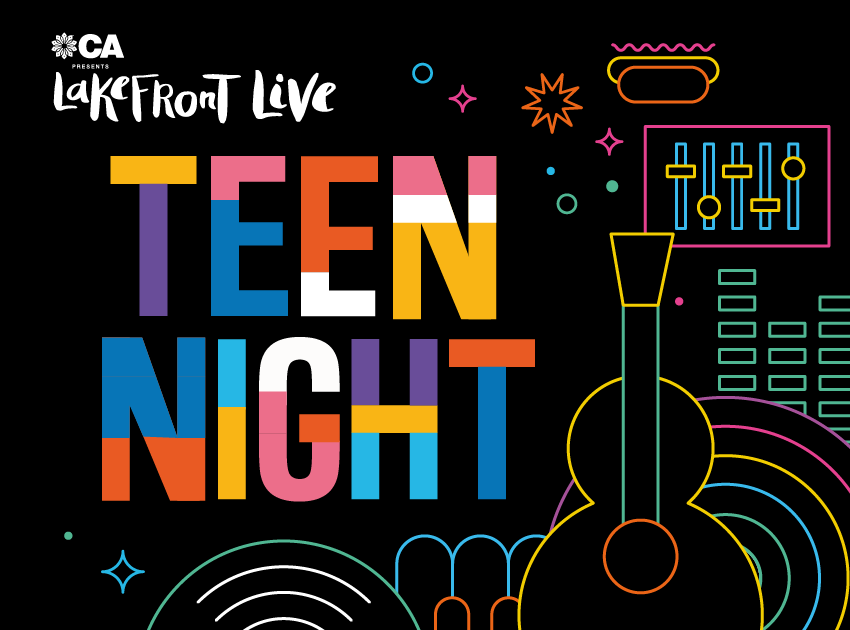 Teen Glow Party at the CA Lakefront