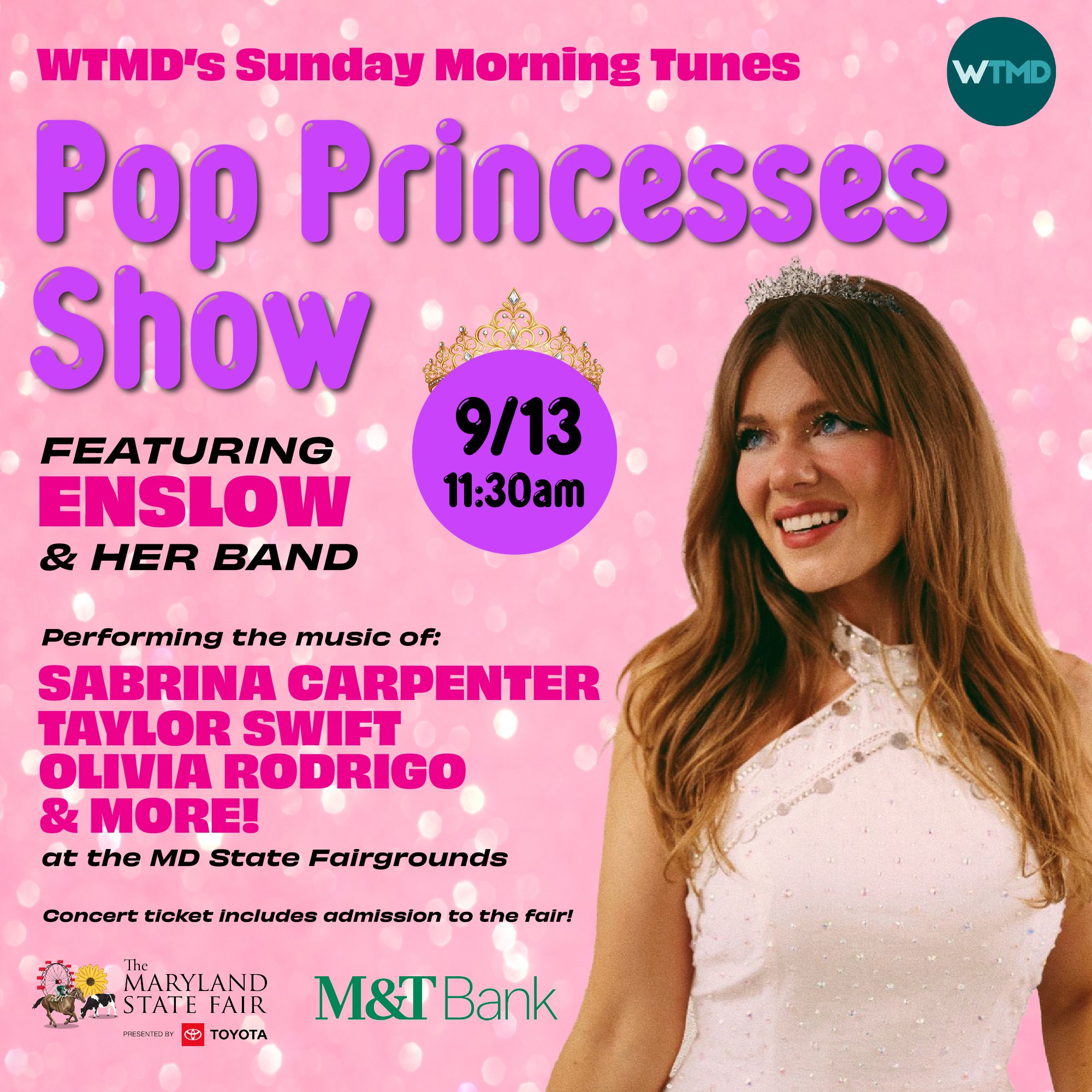 Sunday Morning Tunes Pop Princesses at the MD State Fair