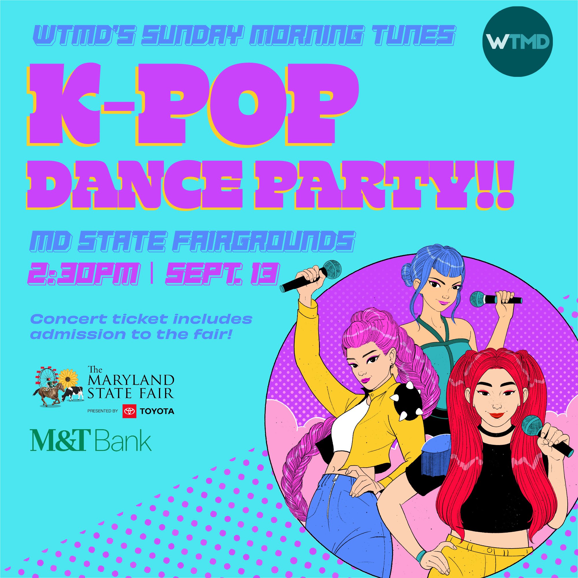 Sunday Morning Tunes K-Pop Dance Party at the MD State Fair