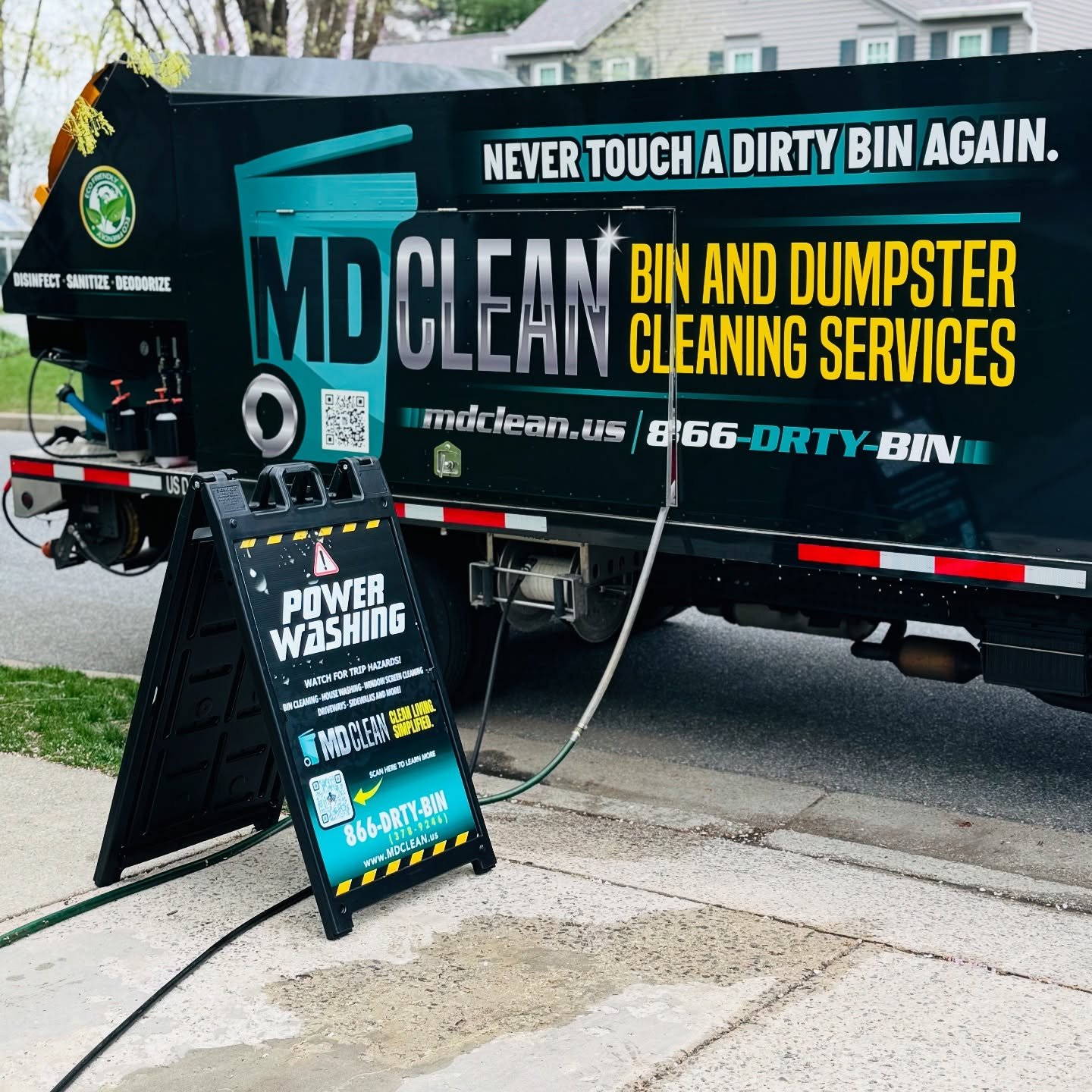 Eco-friendly exterior cleaning and sanitation services in Ellicott City Maryland