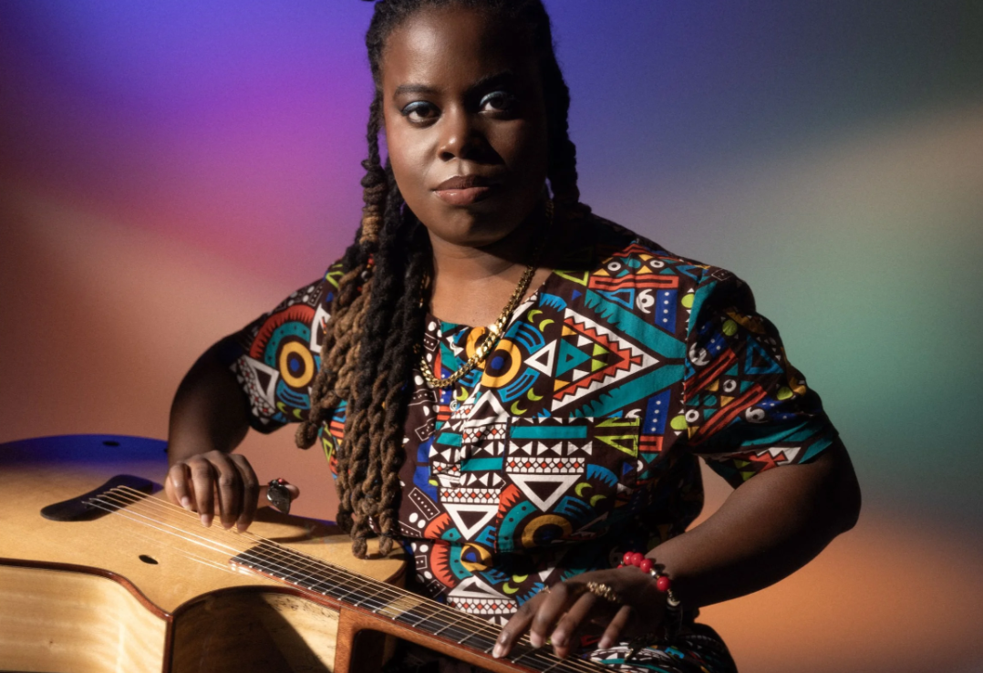 Trailblazing guitarist Yasmin Williams performs an intimate live concert at Columbia Art Center in Columbia Maryland presented by Merriweather Arts and Culture