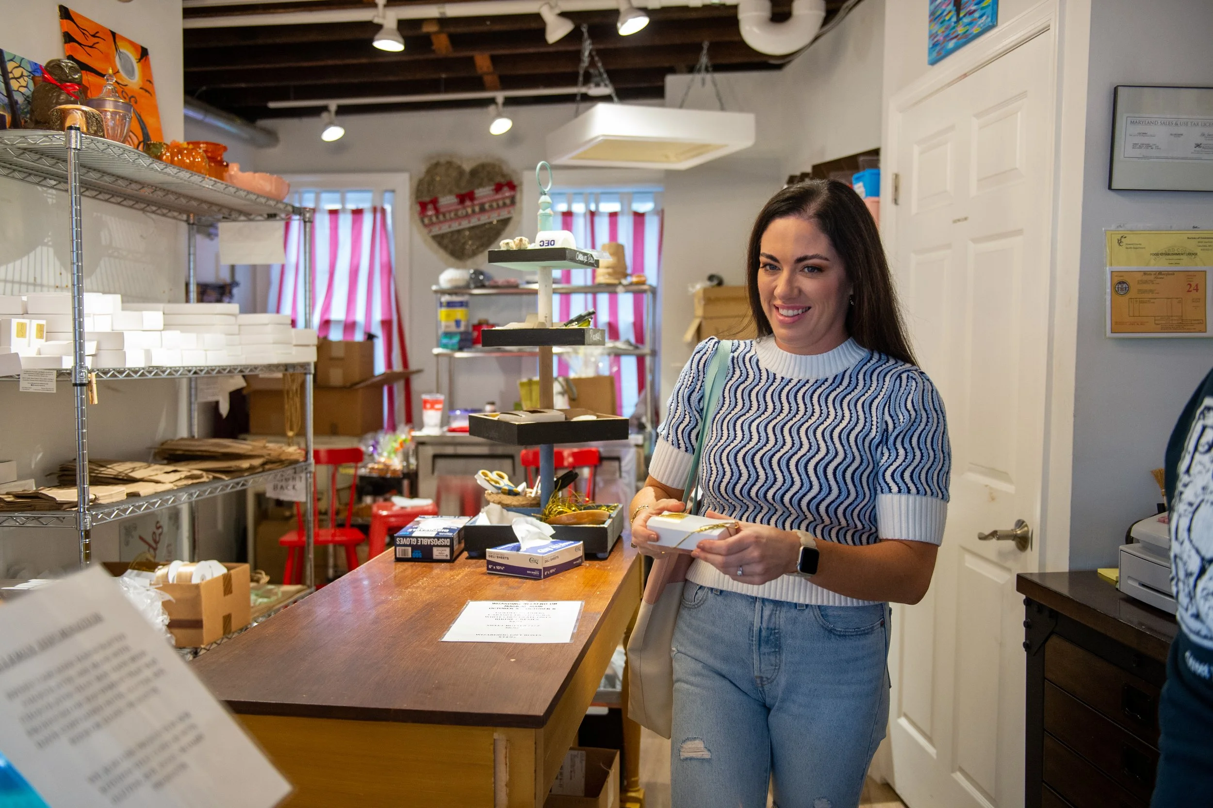 Maryland small business owner analyzing marketing visibility strategy