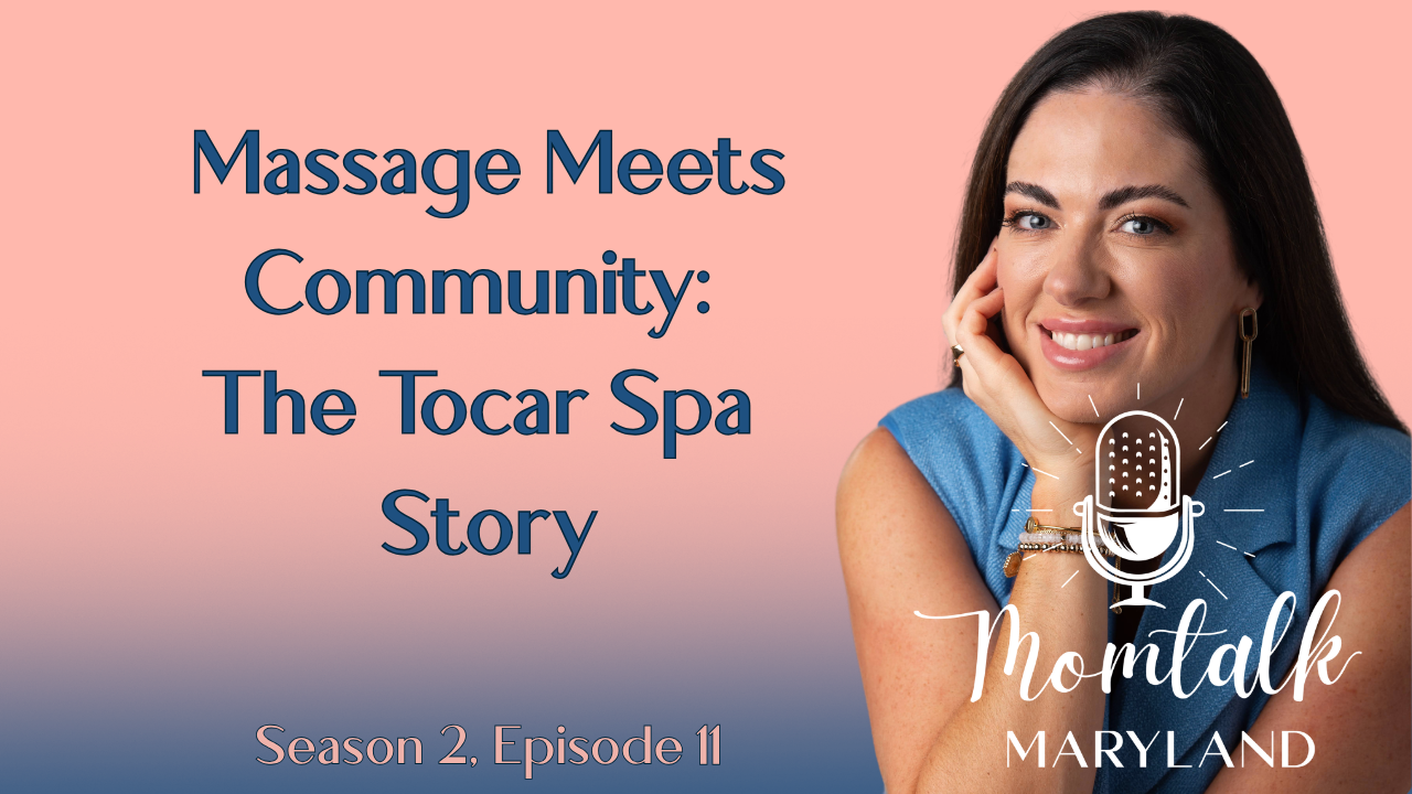 Podcast episode about massage therapy and wellness in Columbia Maryland