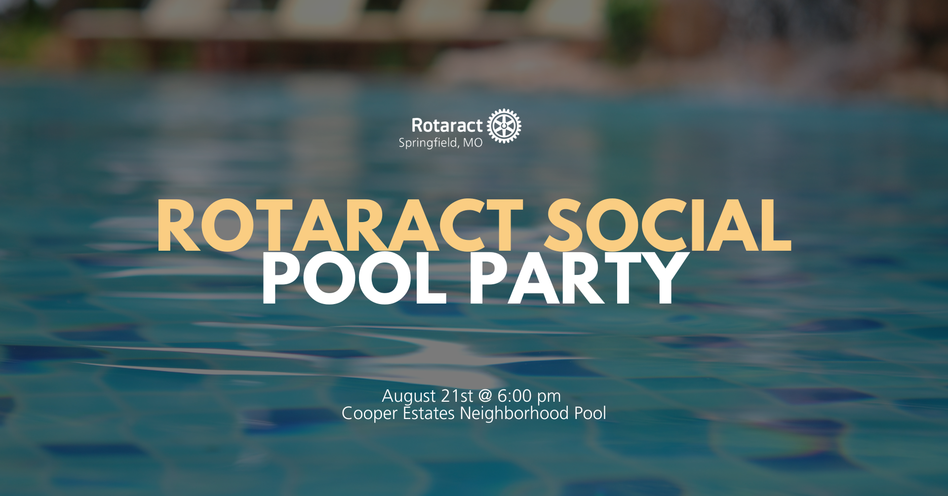 Pool Party | Rotaract Social