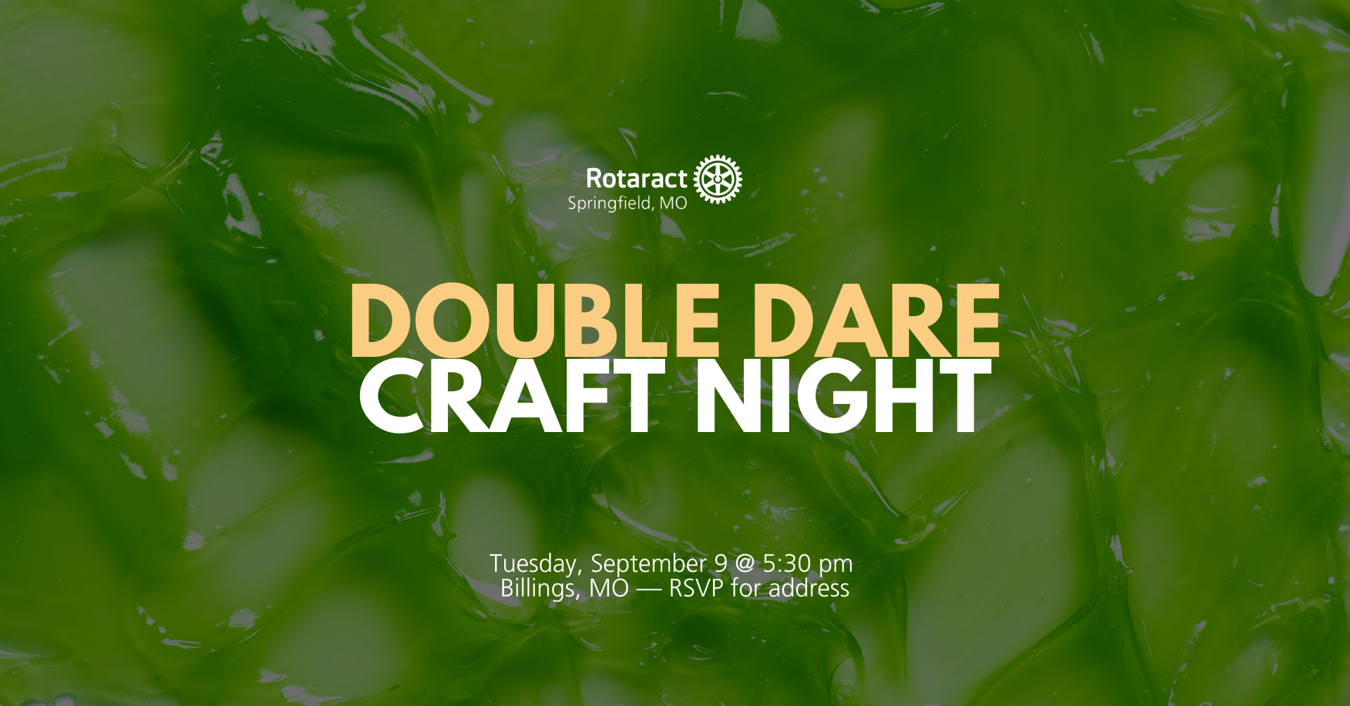 Double Dare Craft Night | Service Project