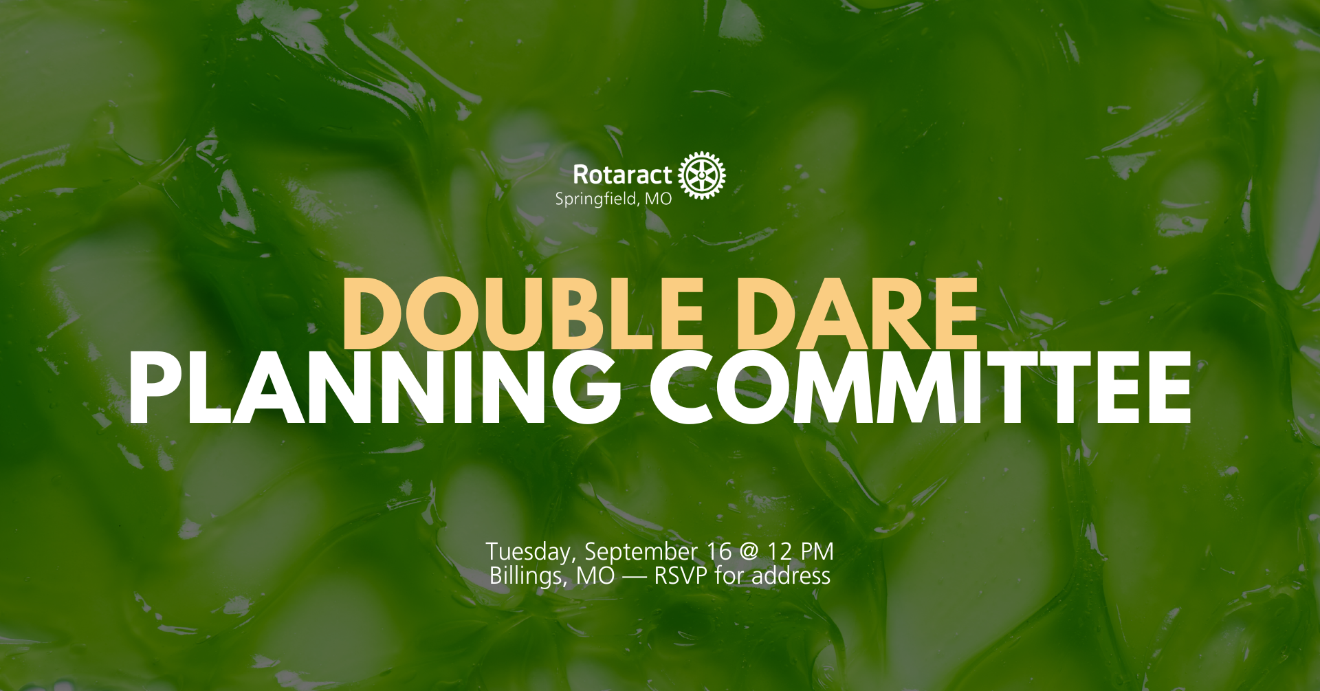 Double Dare Planning Committee Lunch Meeting