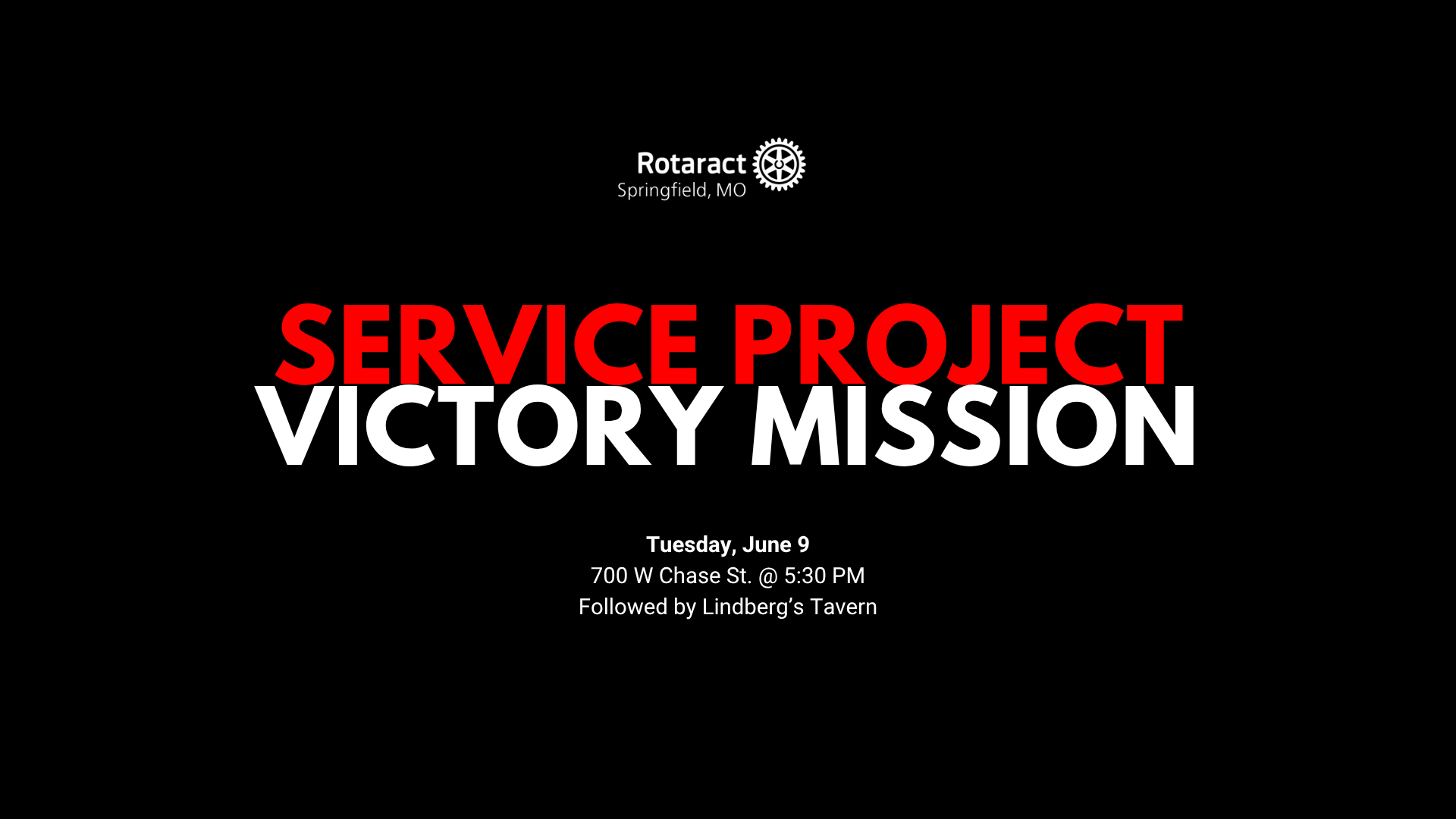 Service Project | Victory Mission